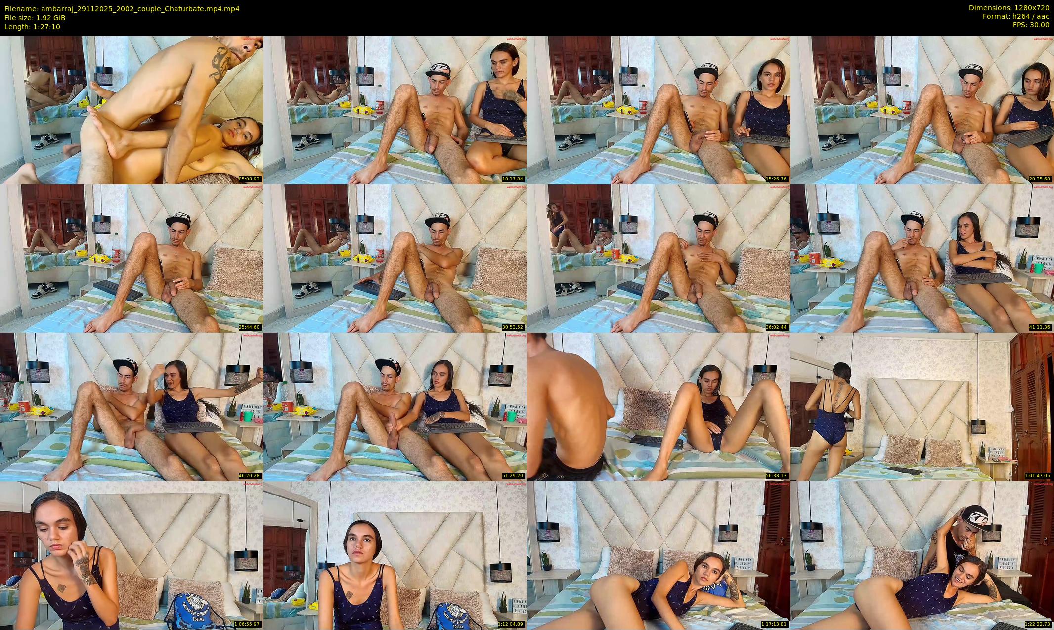 ambarraj — 88 minute Chaturbate couple cam show recording, 720p, Nov 29, 2025