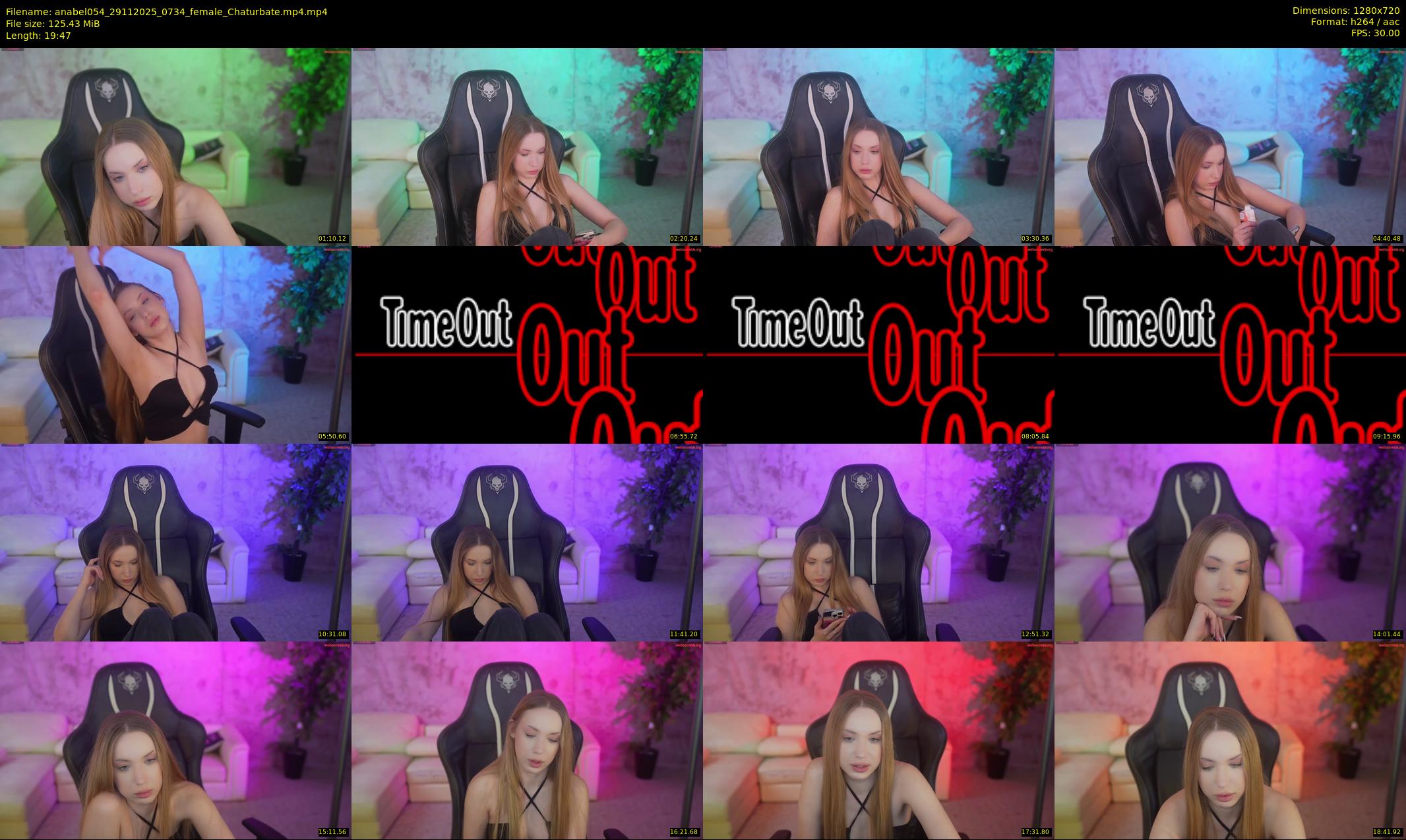 anabel054 — 20 minute Chaturbate female cam show recording, 720p, Nov 29, 2025