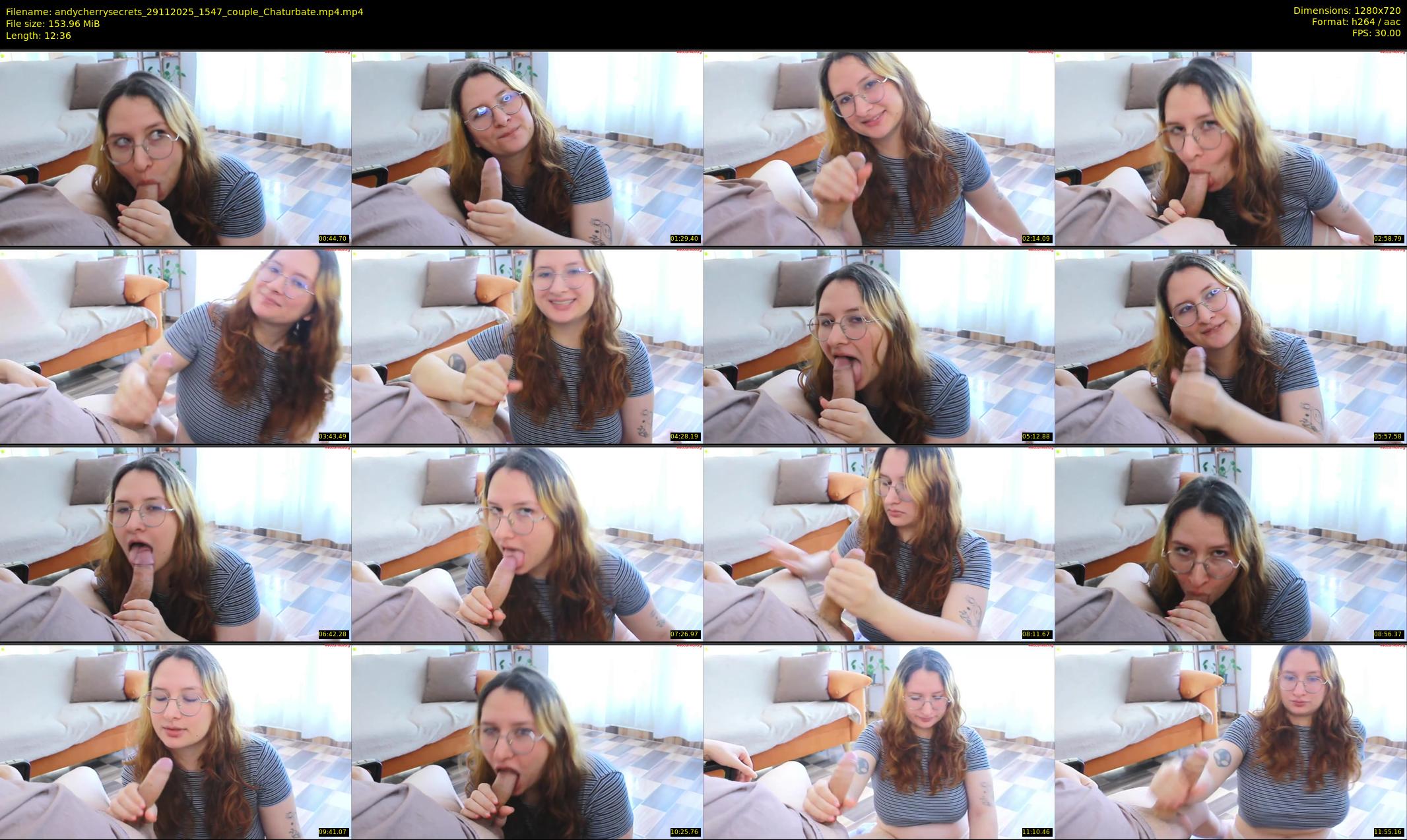 andycherrysecrets — 13 minute Chaturbate couple cam show recording, 720p, Nov 29, 2025