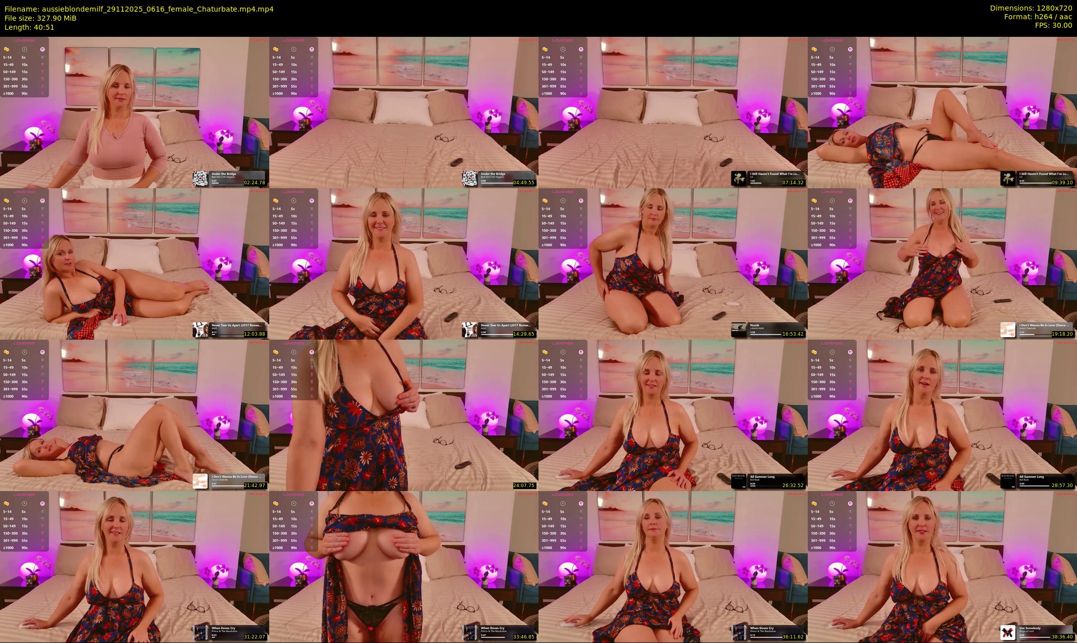 aussieblondemilf — 41 minute Chaturbate female cam show recording, 720p, Nov 29, 2025