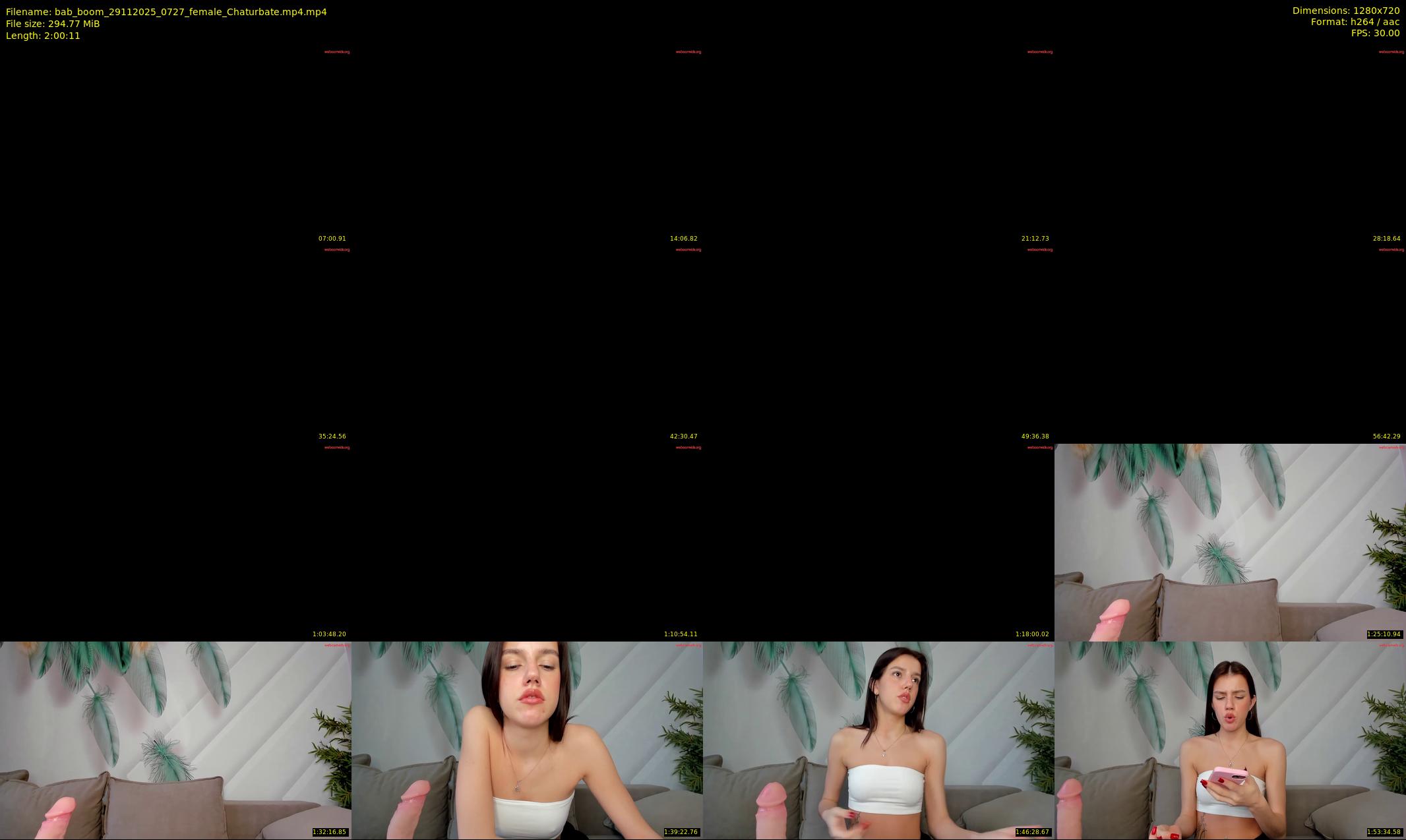 bab_boom — 121 minute Chaturbate couple cam show recording, 720p, Nov 29, 2025