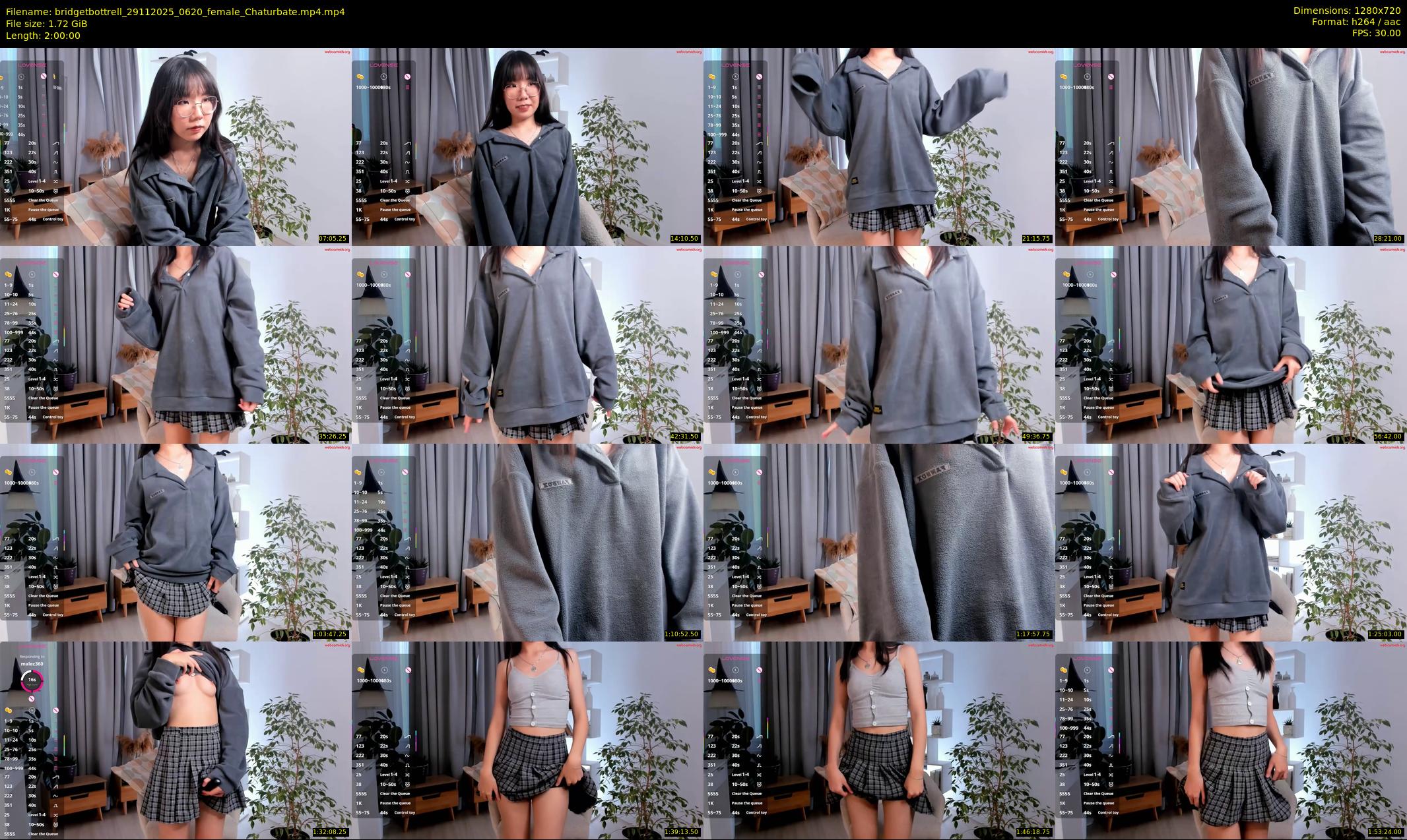bridgetbottrell — 120 minute Chaturbate female cam show recording, 720p, Nov 29, 2025