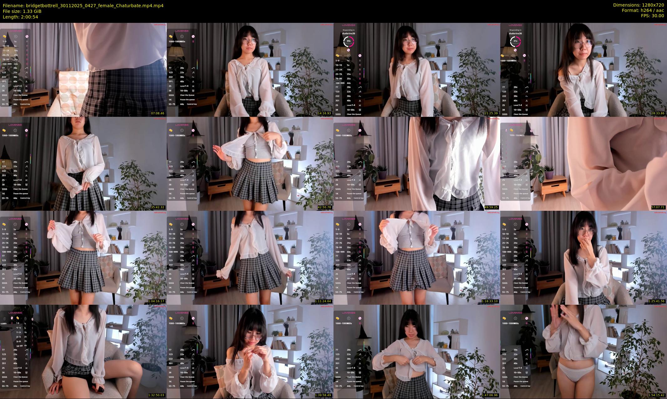 bridgetbottrell — 121 minute Chaturbate female cam show recording, 720p, Nov 30, 2025