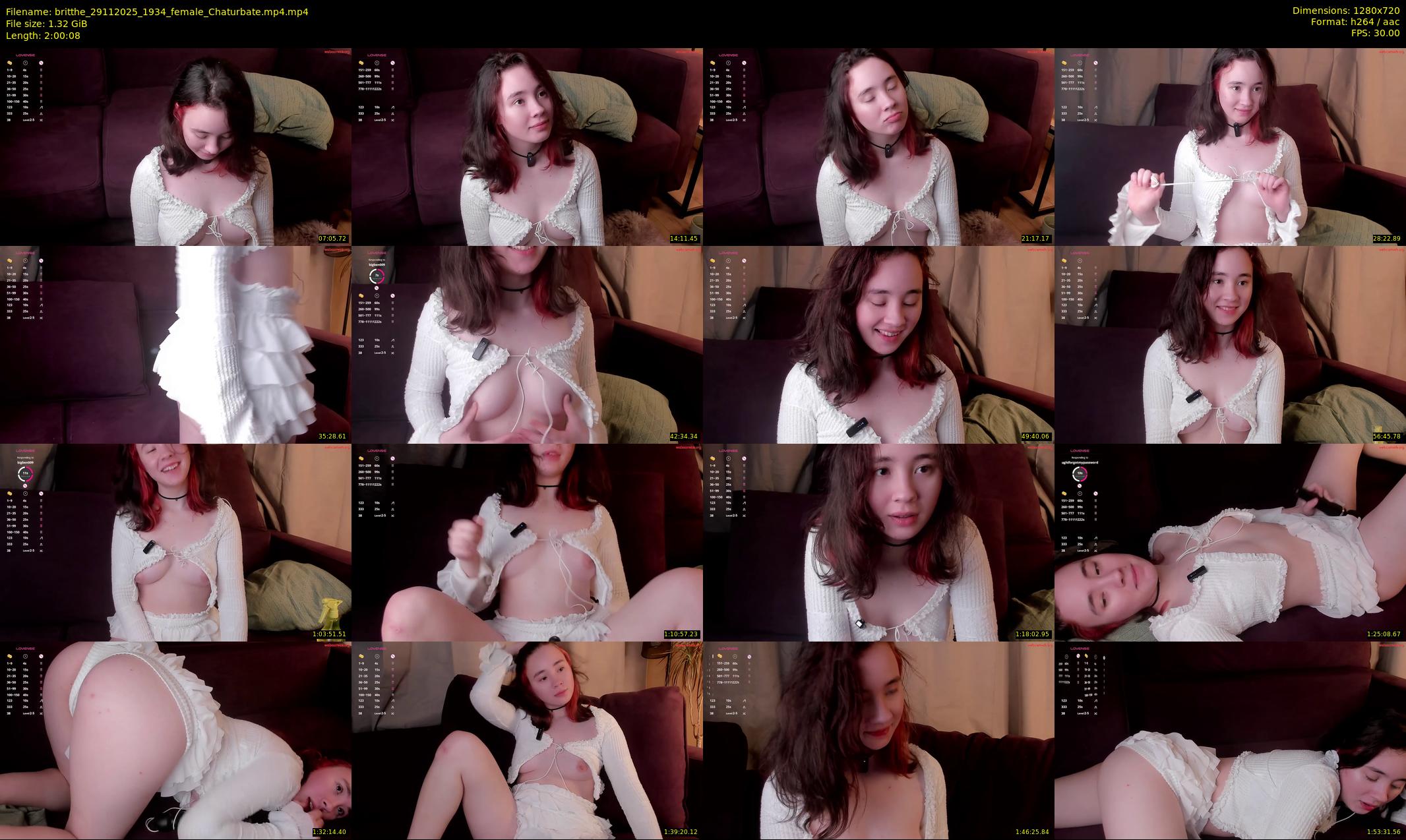 britthe — 121 minute Chaturbate female cam show recording, 720p, Nov 29, 2025