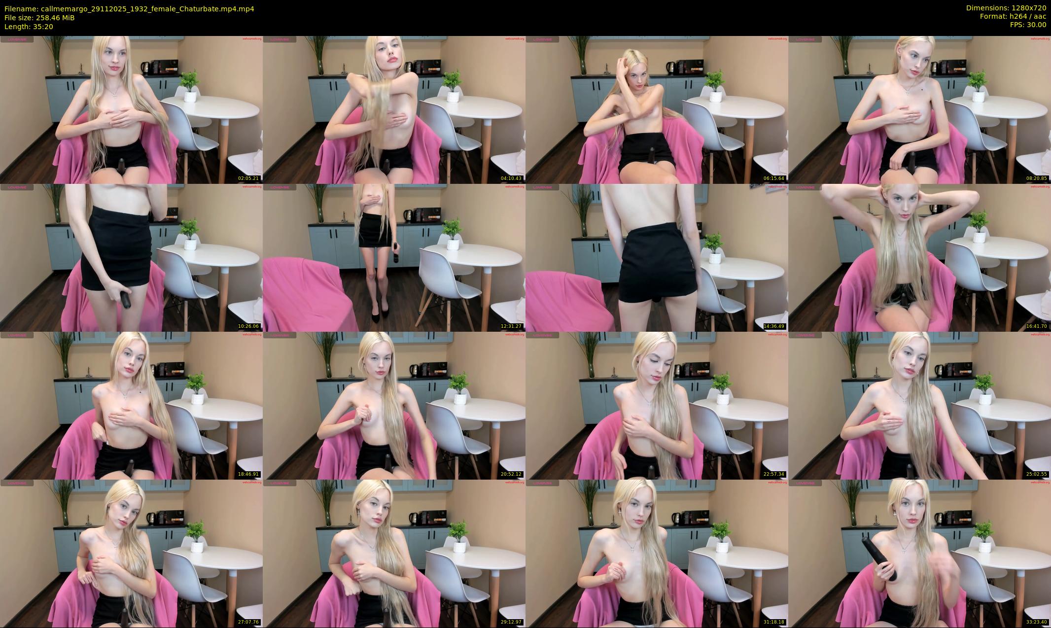 callmemargo — 36 minute Chaturbate female cam show recording, 720p, Nov 29, 2025