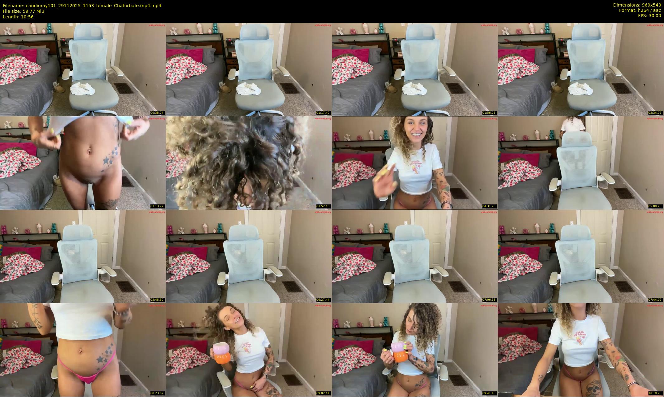 candimay101 — 11 minute Chaturbate female cam show recording, 480p, Nov 29, 2025