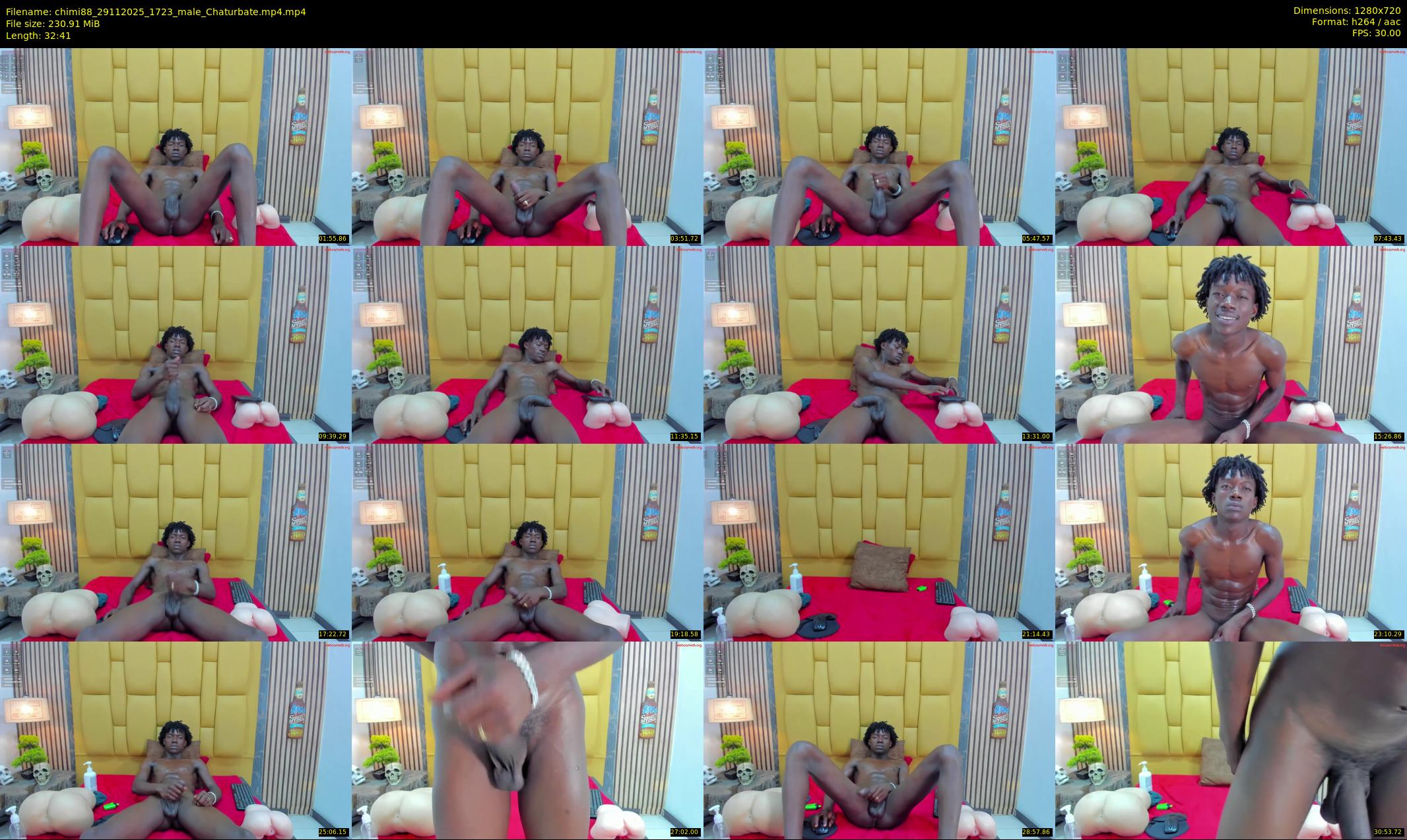 chimi88 — 33 minute Chaturbate male cam show recording, 720p, Nov 29, 2025