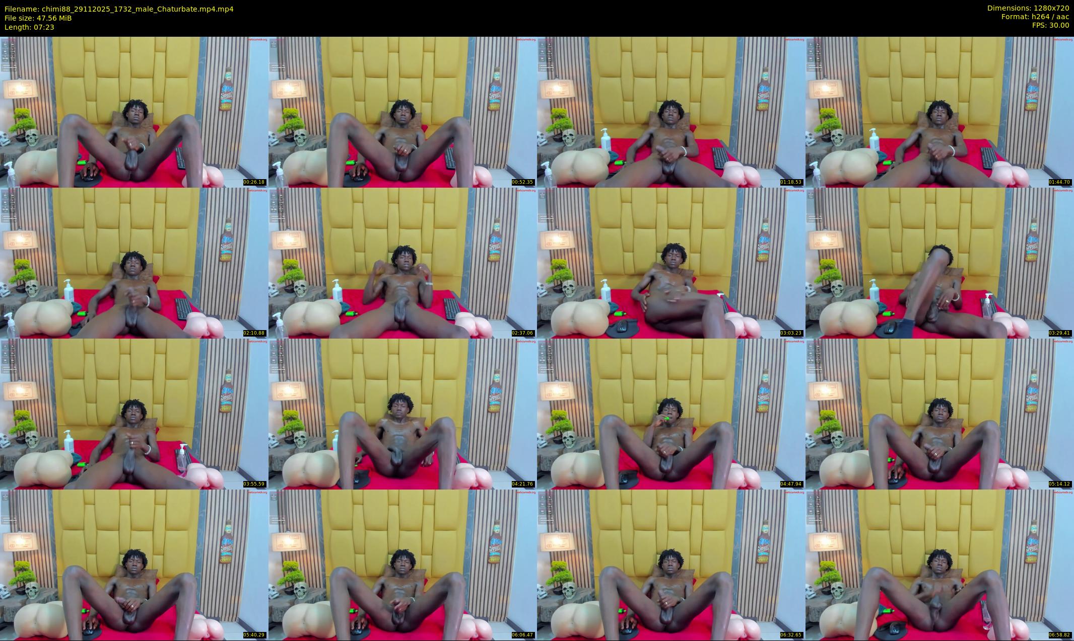 chimi88 — 8 minute Chaturbate male cam show recording, 720p, Nov 29, 2025