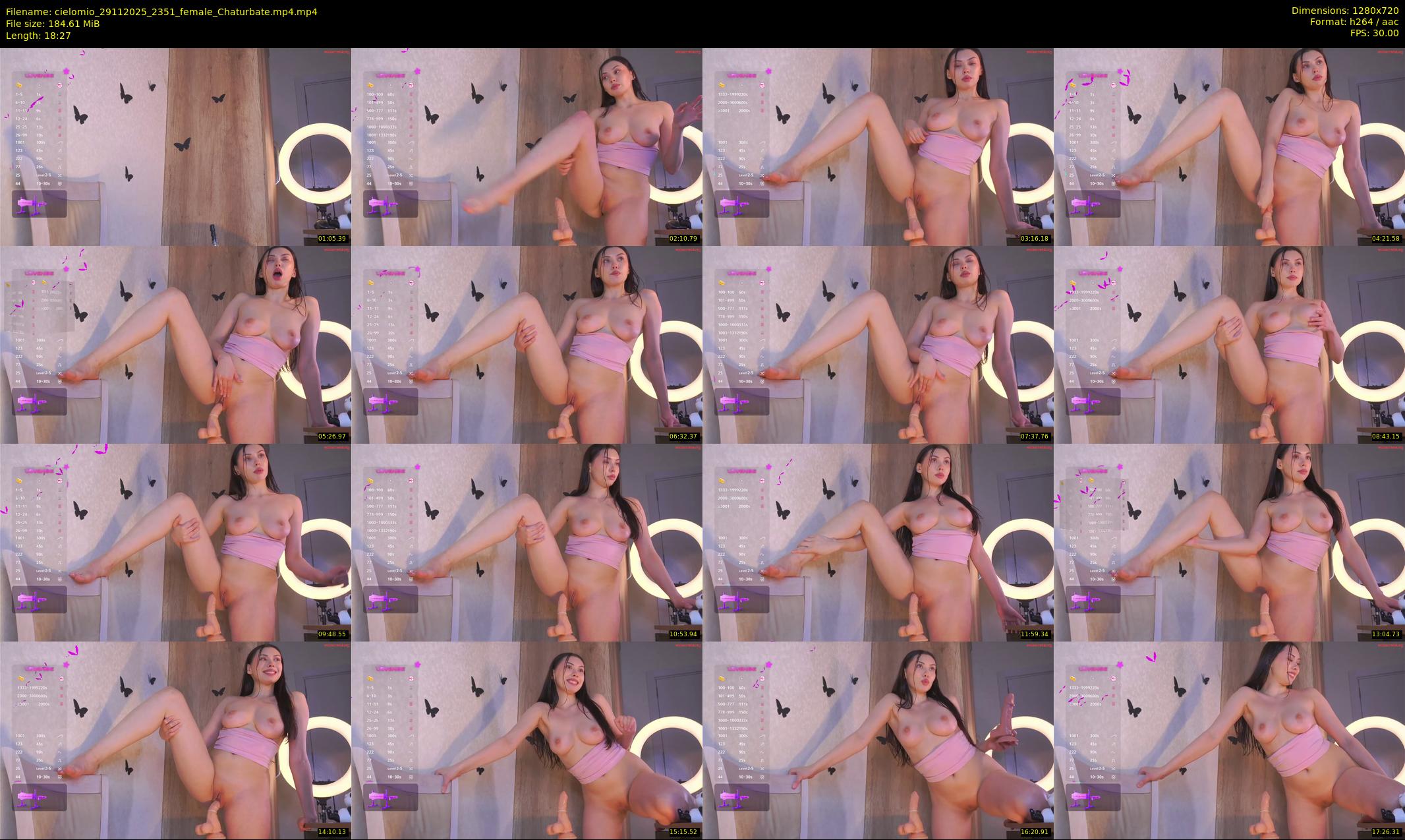 cielomio — 19 minute Chaturbate female cam show recording, 720p, Nov 29, 2025