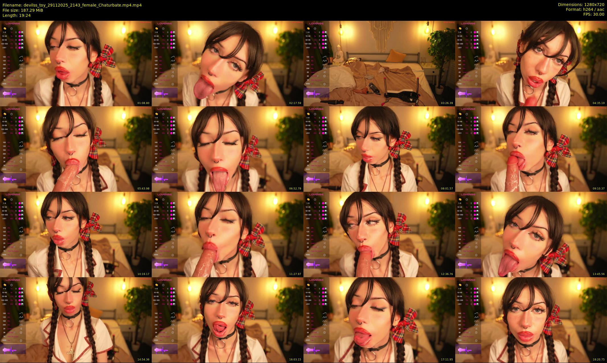 devilss_toy — 20 minute Chaturbate female cam show recording, 720p, Nov 29, 2025