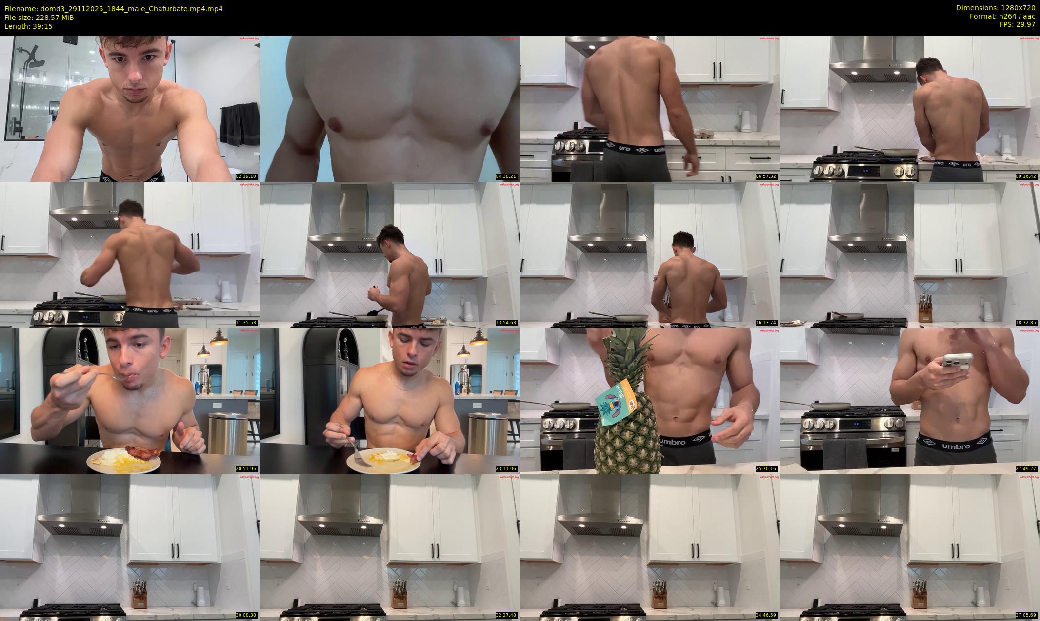 domd3 — 40 minute Chaturbate male cam show recording, 720p, Nov 29, 2025