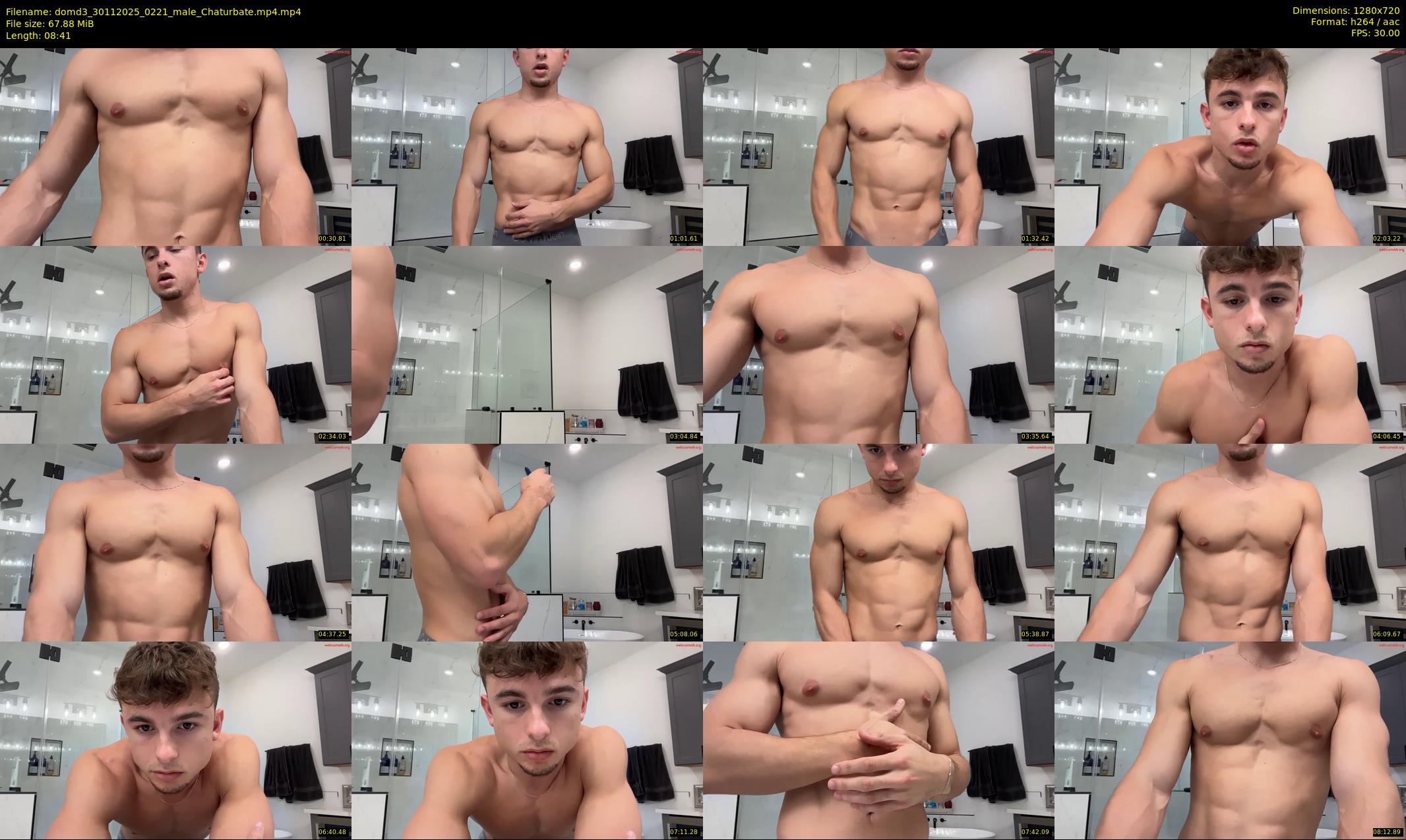 domd3 — 9 minute Chaturbate male cam show recording, 720p, Nov 30, 2025