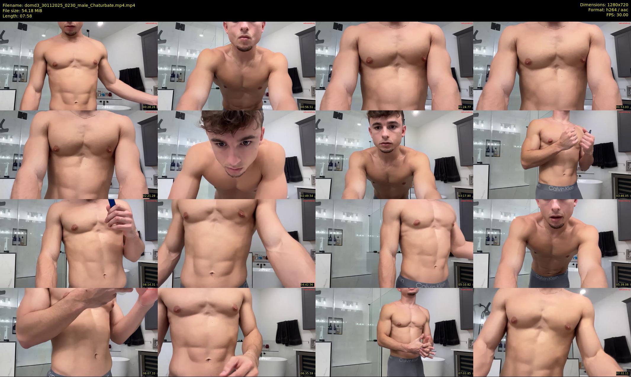 domd3 — 8 minute Chaturbate male cam show recording, 720p, Nov 30, 2025