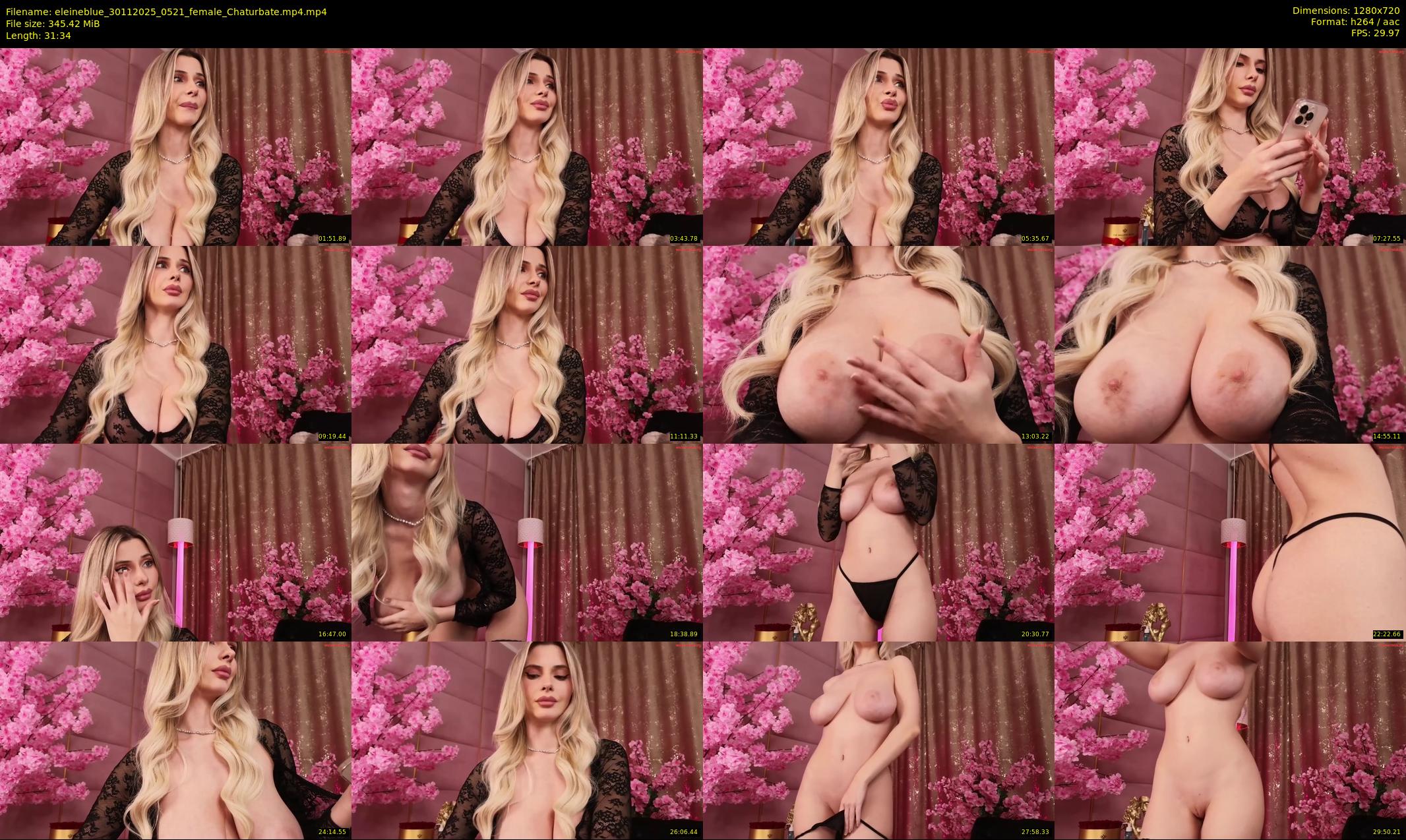 eleineblue — 32 minute Chaturbate female cam show recording, 720p, Nov 30, 2025