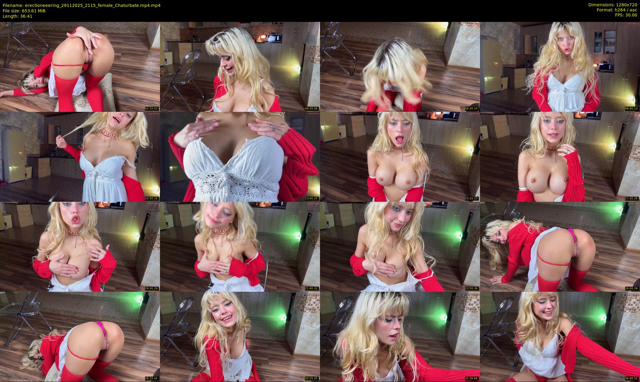 erectioneeering — 37 minute Chaturbate female cam show recording, 720p, Nov 29, 2025
