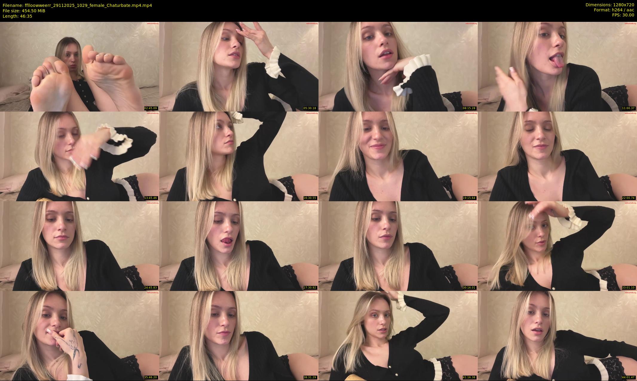 fflloowweerr — 47 minute Chaturbate couple cam show recording, 720p, Nov 29, 2025