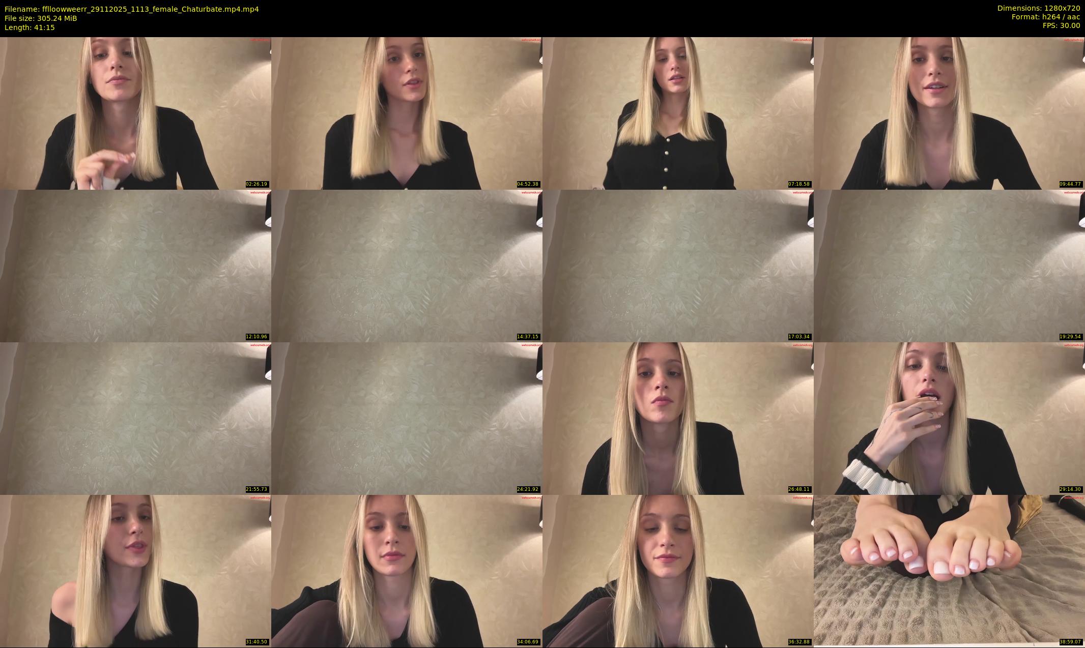 fflloowweerr — 42 minute Chaturbate couple cam show recording, 720p, Nov 29, 2025