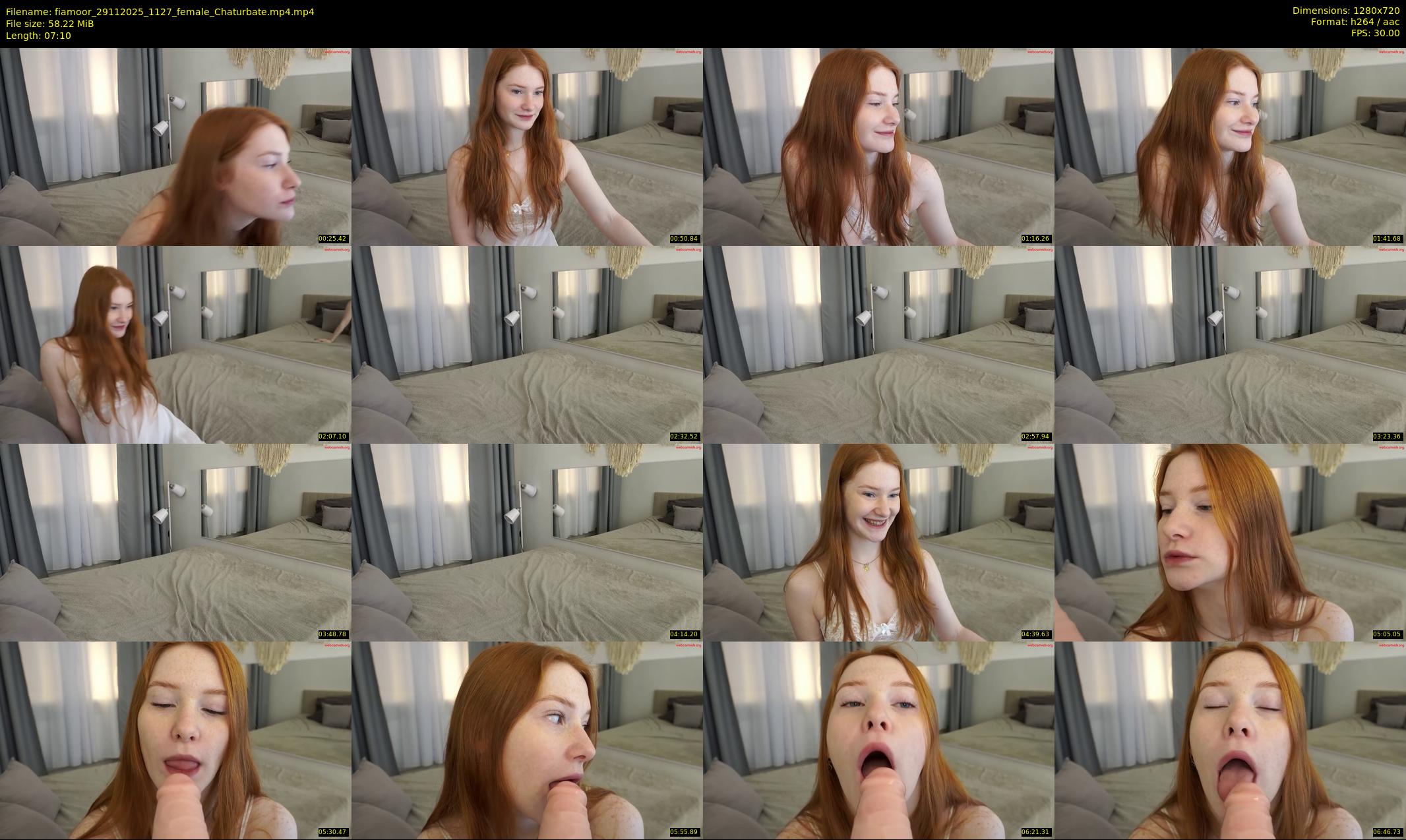 fiamoor — 8 minute Chaturbate female cam show recording, 720p, Nov 29, 2025