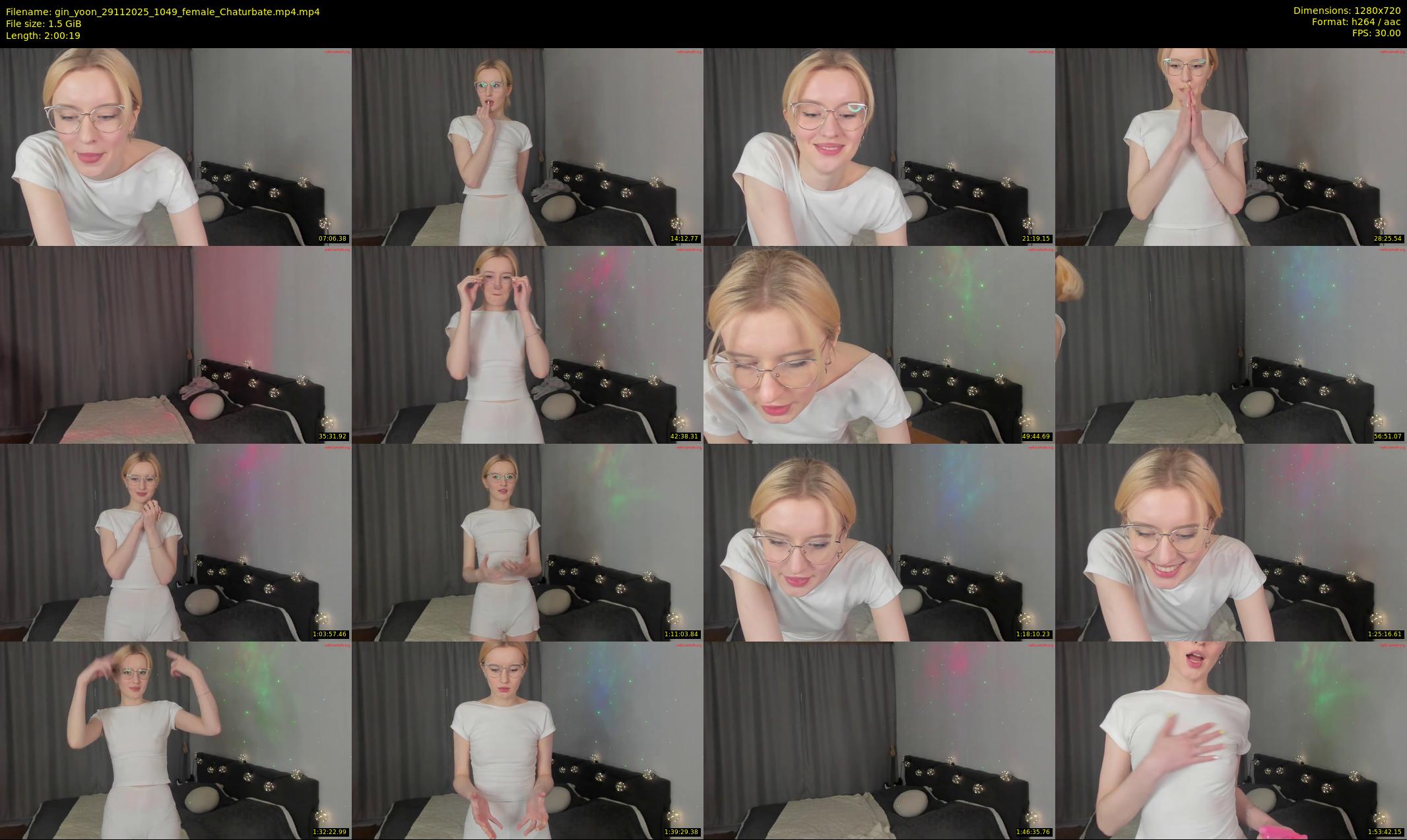 gin_yoon — 121 minute Chaturbate female cam show recording, 720p, Nov 29, 2025