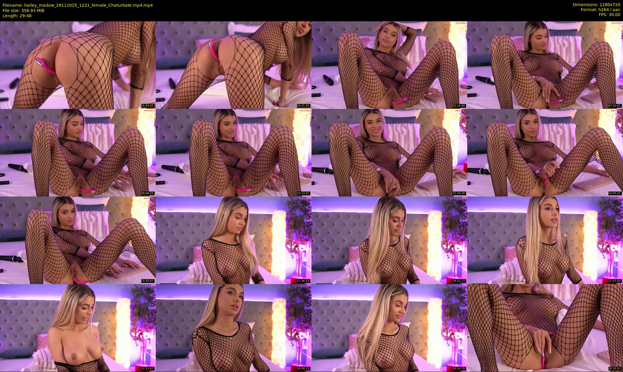 hailey_madow — 30 minute Chaturbate female cam show recording, 720p, Nov 29, 2025