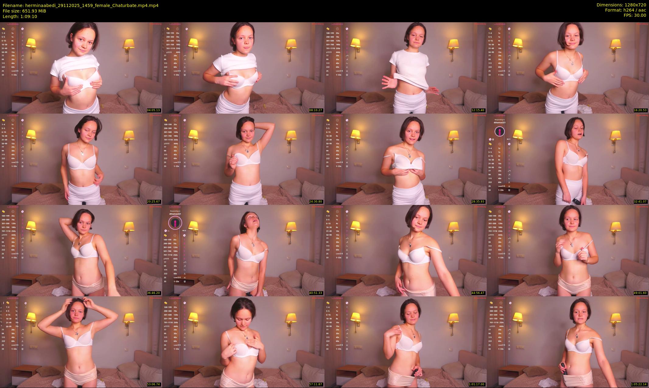 herminaabedi — 70 minute Chaturbate female cam show recording, 720p, Nov 29, 2025