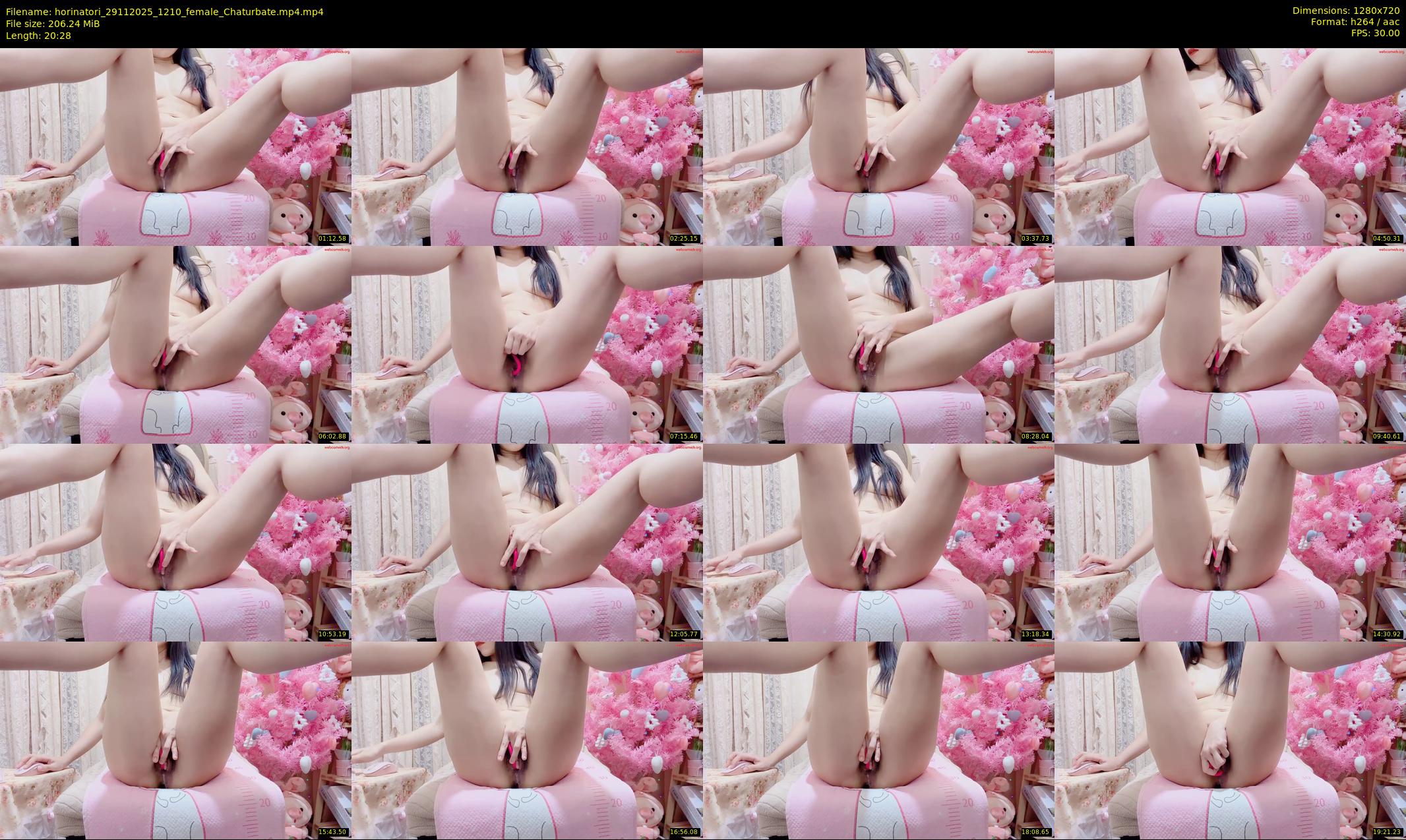 horinatori — 21 minute Chaturbate female cam show recording, 720p, Nov 29, 2025