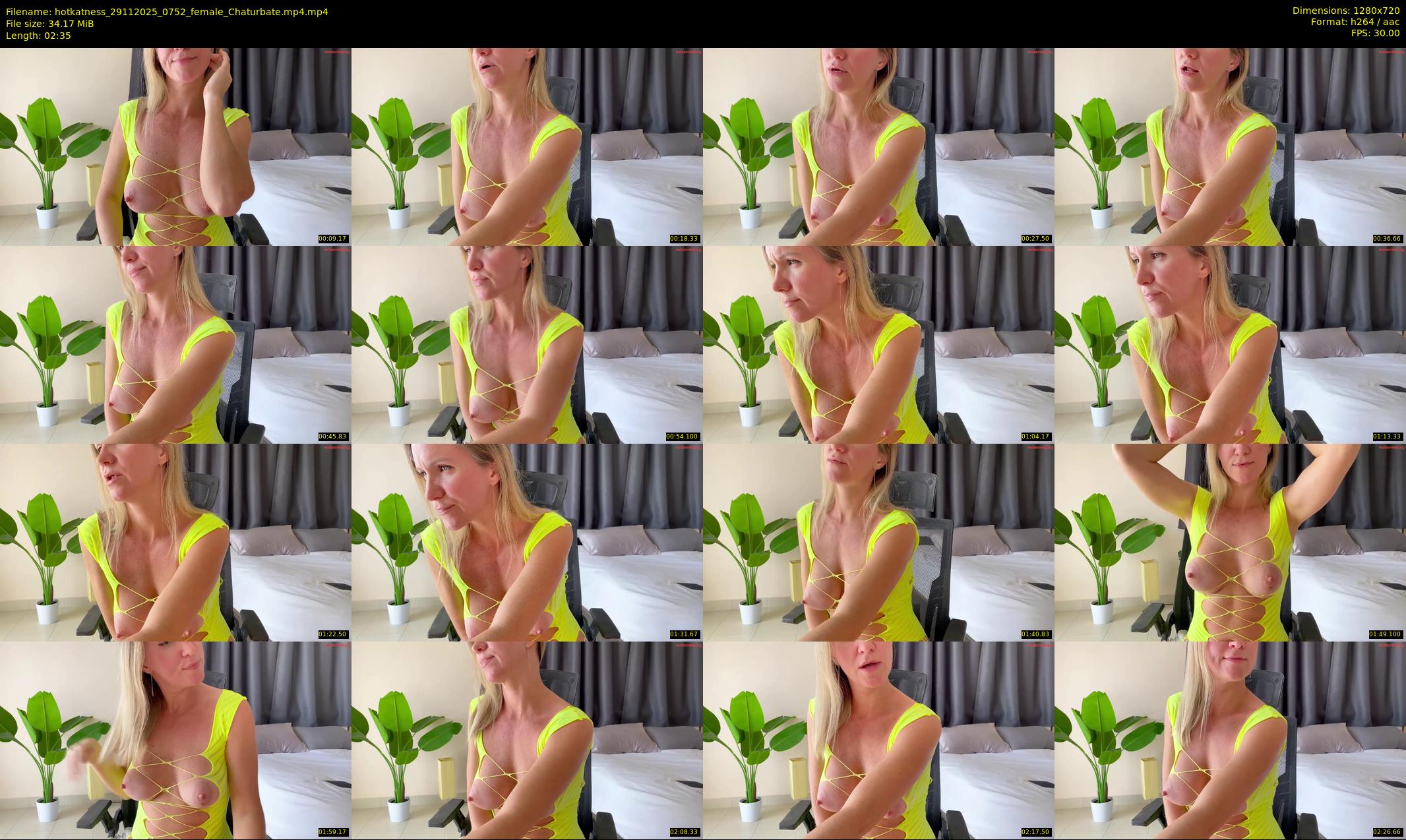 hotkatness — 3 minute Chaturbate female cam show recording, 720p, Nov 29, 2025