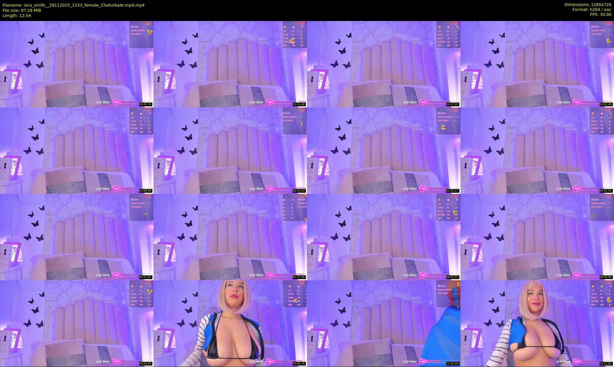 iara_smith_ — 13 minute Chaturbate female cam show recording, 720p, Nov 29, 2025