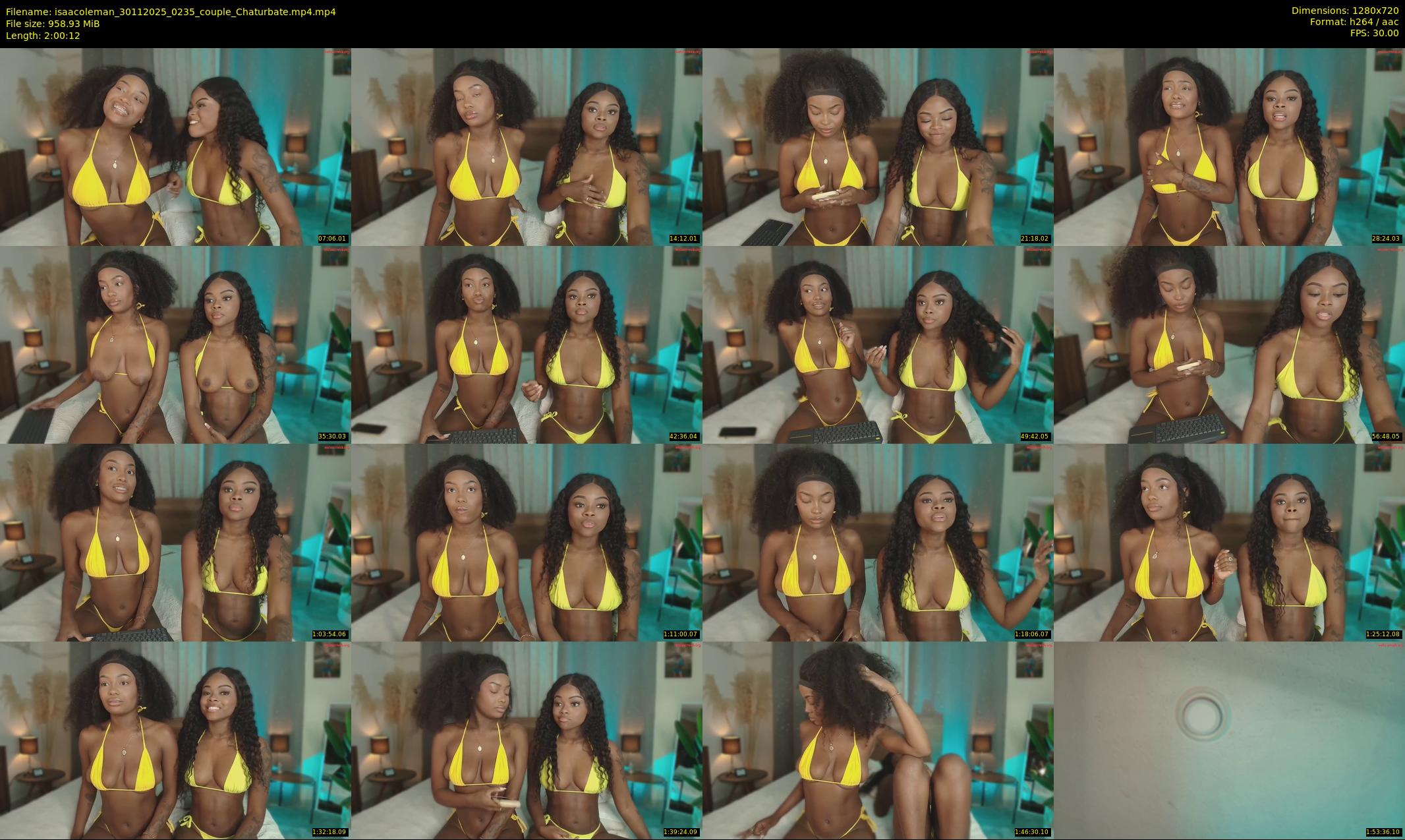 isaacoleman — 121 minute Chaturbate female cam show recording, 720p, Nov 30, 2025