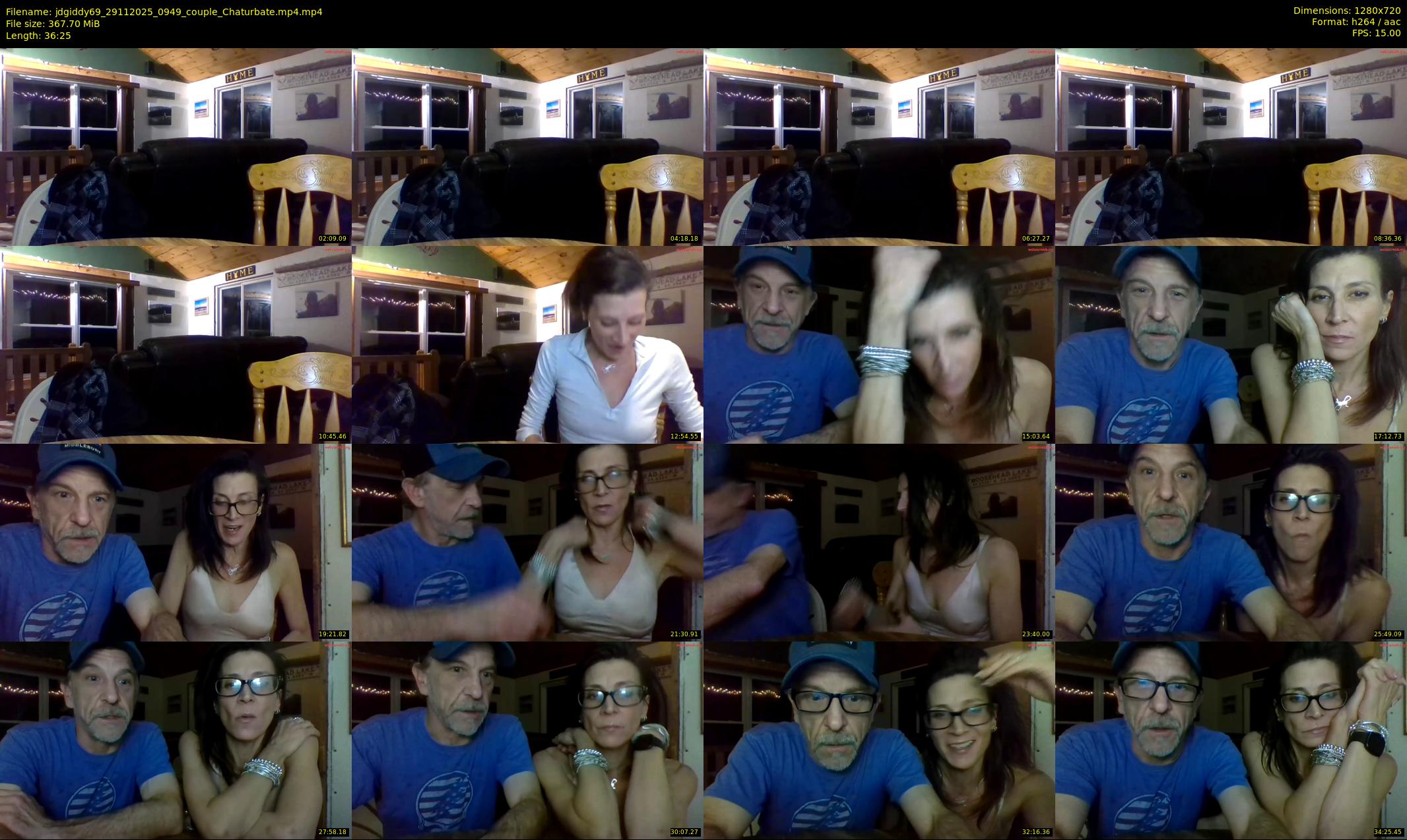 jdgiddy69 — 37 minute Chaturbate couple cam show recording, 720p, Nov 29, 2025