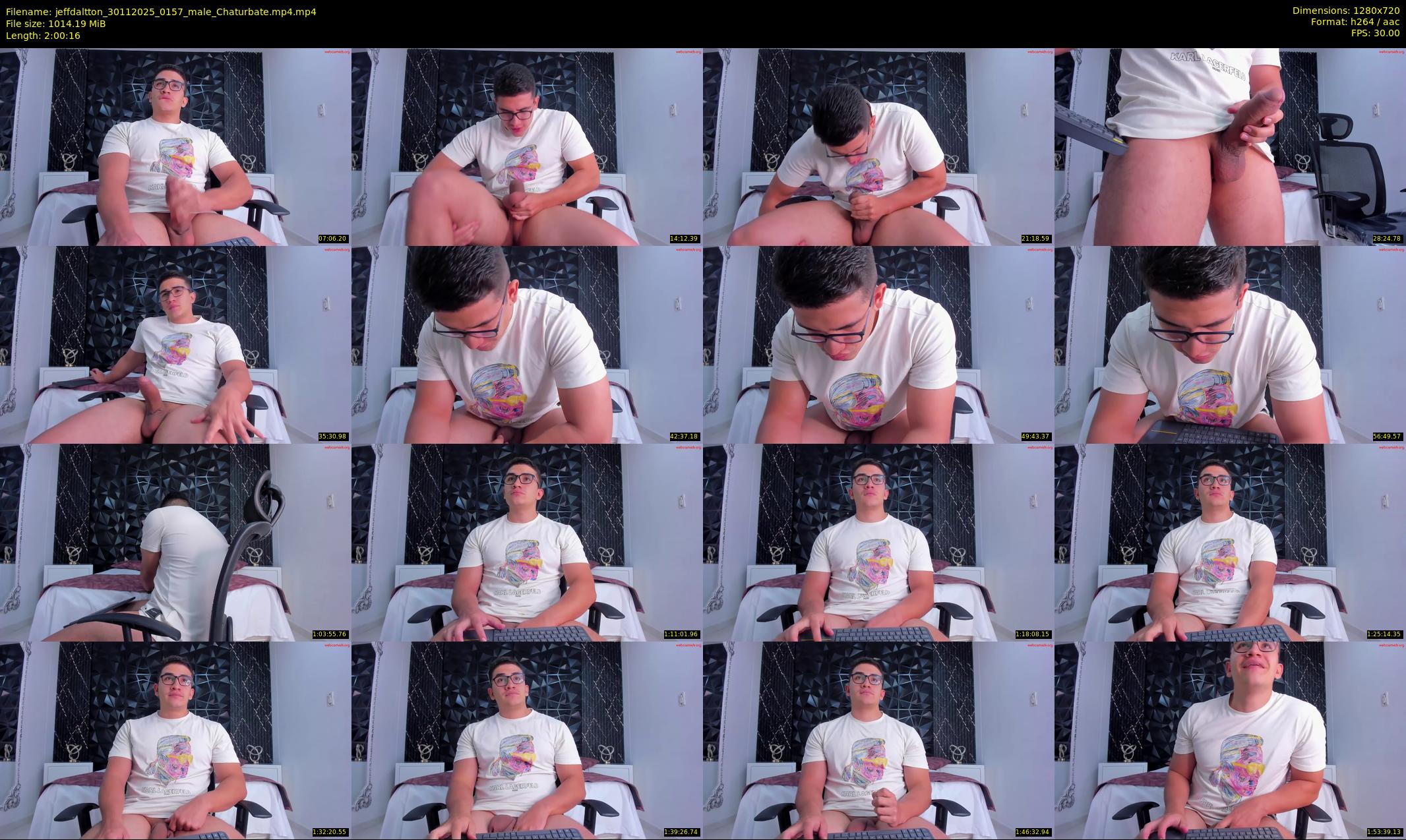 jeffdaltton — 121 minute Chaturbate male cam show recording, 720p, Nov 30, 2025