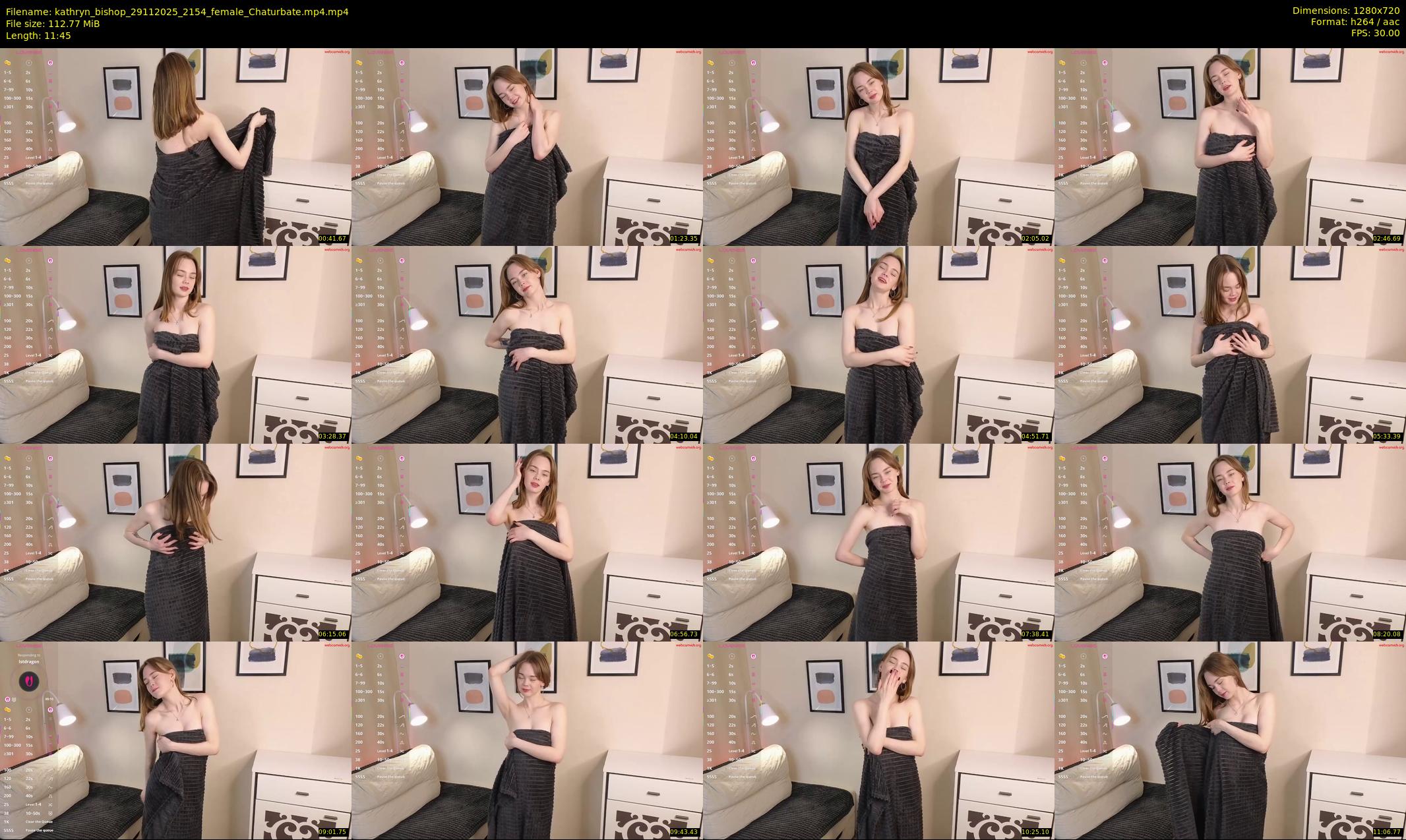 kathryn_bishop — 12 minute Chaturbate female cam show recording, 720p, Nov 29, 2025
