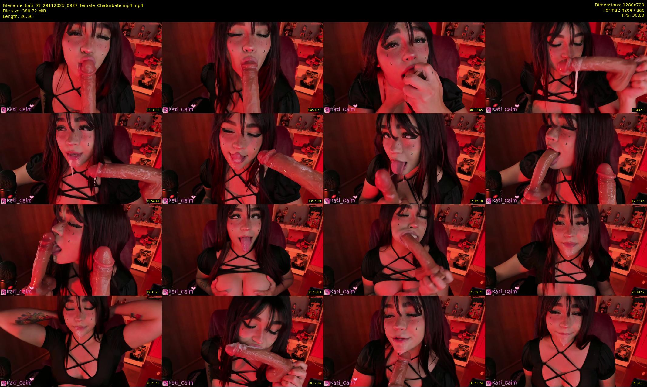 kati_01 — 37 minute Chaturbate female cam show recording, 720p, Nov 29, 2025