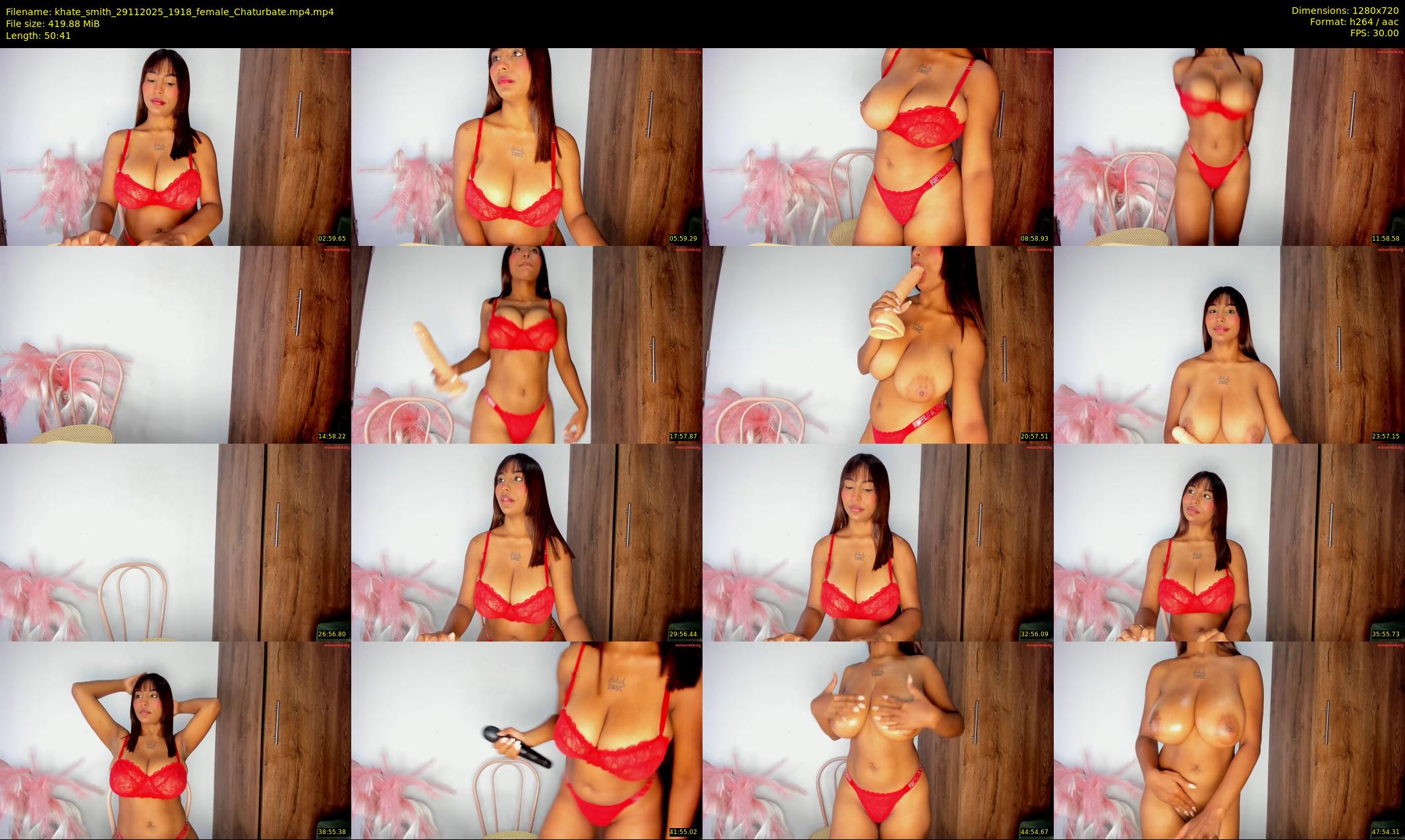 khate_smith — 51 minute Chaturbate female cam show recording, 720p, Nov 29, 2025