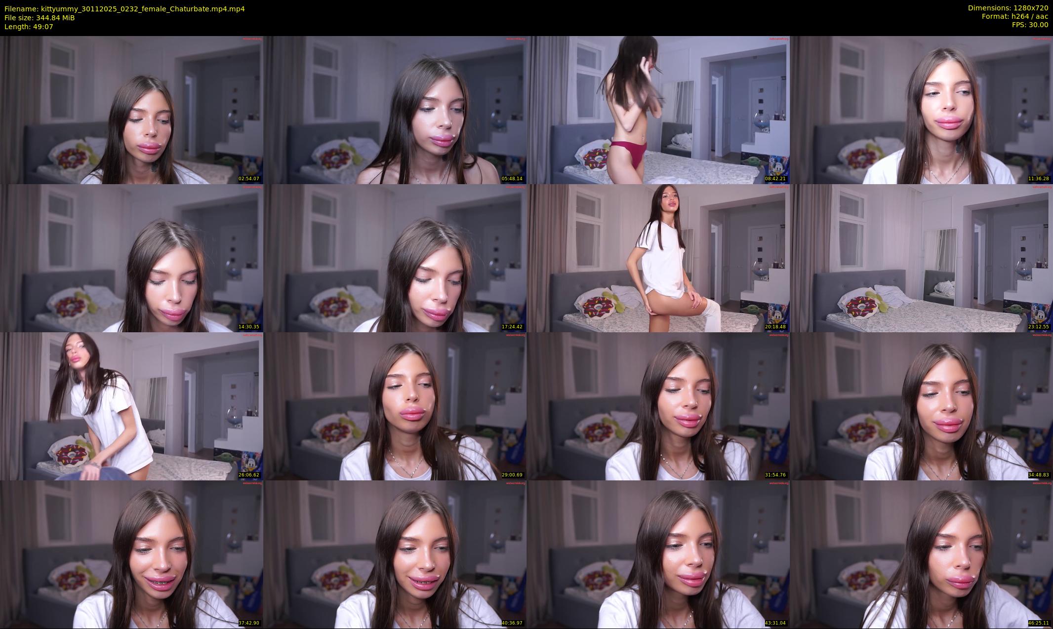 kittyummy — 50 minute Chaturbate female cam show recording, 720p, Nov 30, 2025