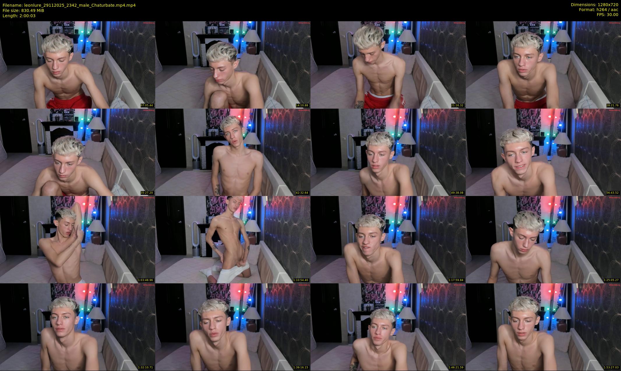 leonlure — 121 minute Chaturbate male cam show recording, 720p, Nov 29, 2025