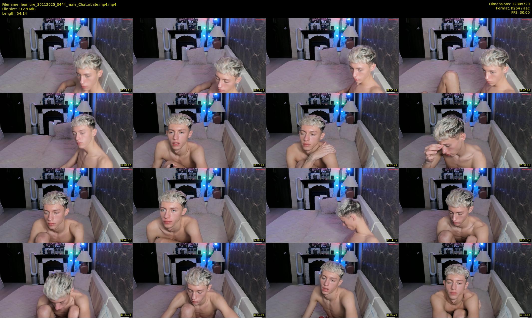 leonlure — 55 minute Chaturbate male cam show recording, 720p, Nov 30, 2025