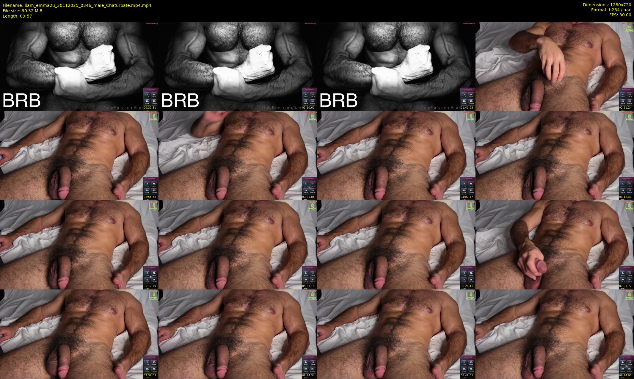 liam_emma2u — 10 minute Chaturbate male cam show recording, 720p, Nov 30, 2025