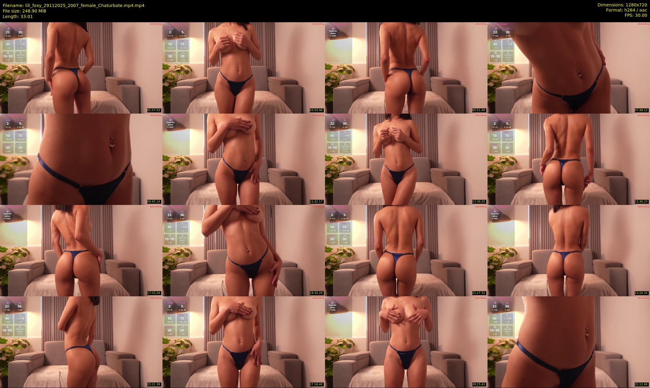 lili_foxy — 34 minute Chaturbate female cam show recording, 720p, Nov 29, 2025