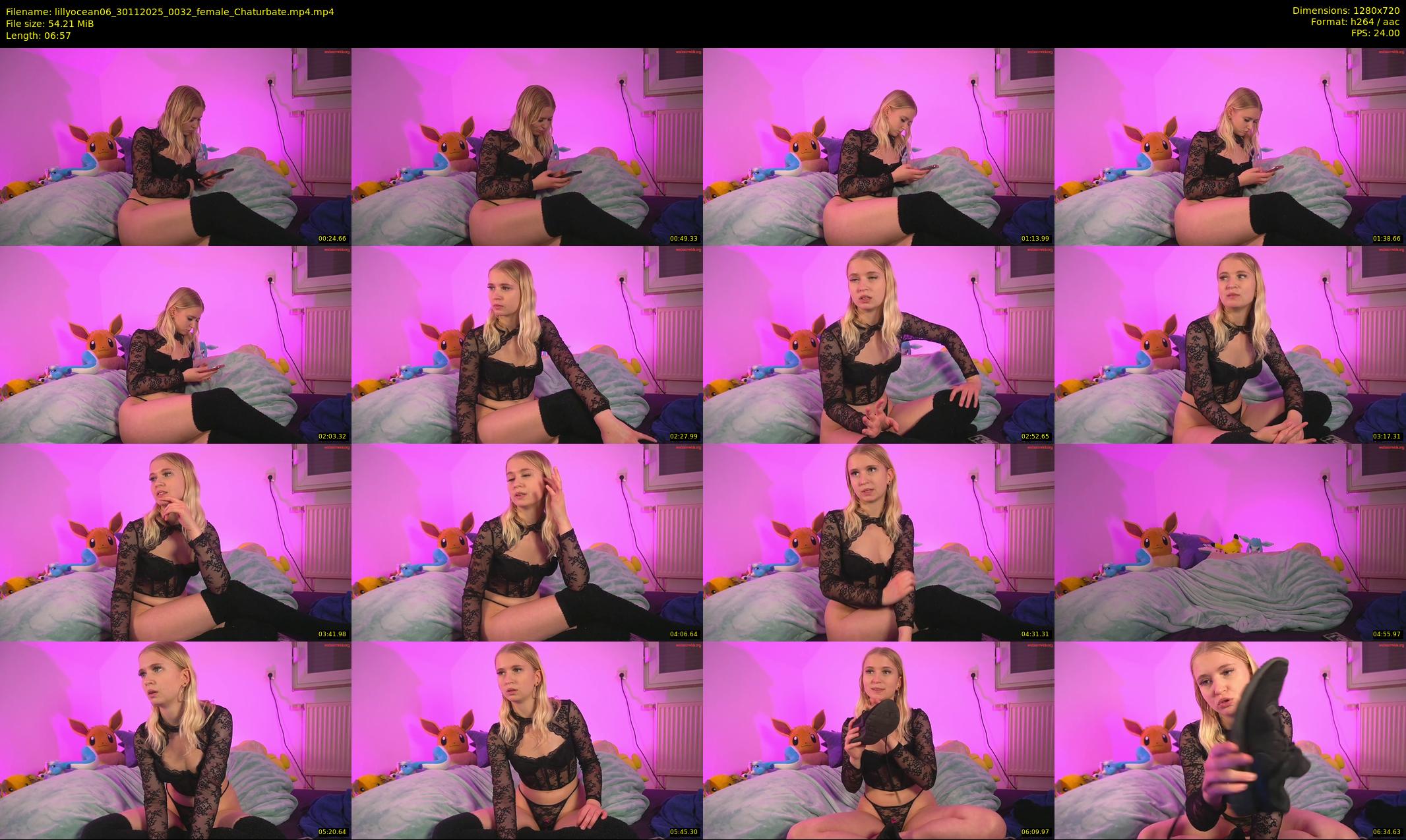 lillyocean06 — 7 minute Chaturbate female cam show recording, 720p, Nov 30, 2025