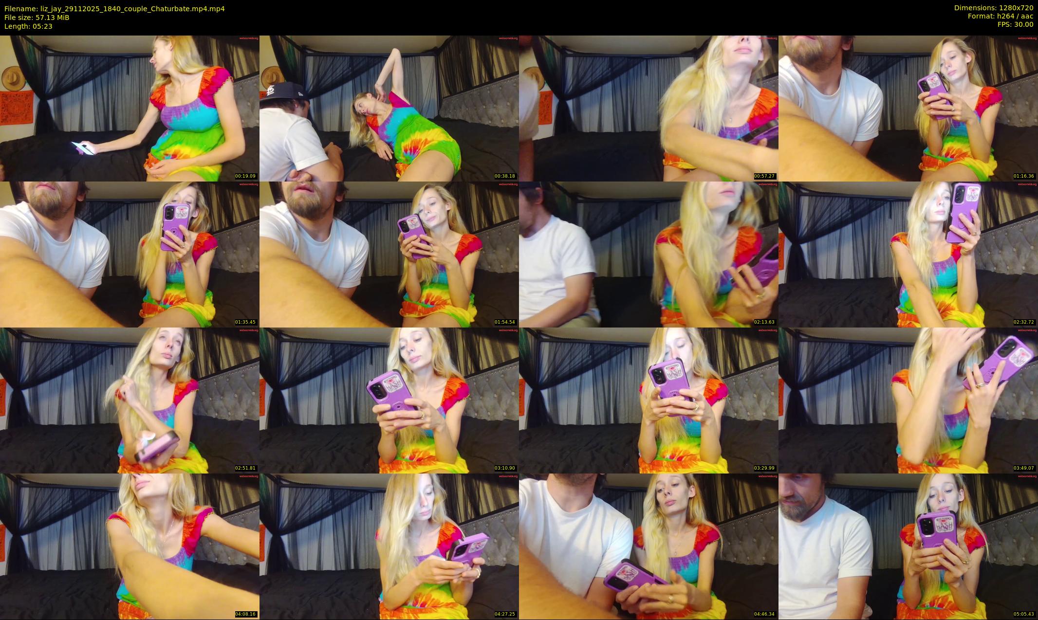 liz_jay — 6 minute Chaturbate couple cam show recording, 720p, Nov 29, 2025