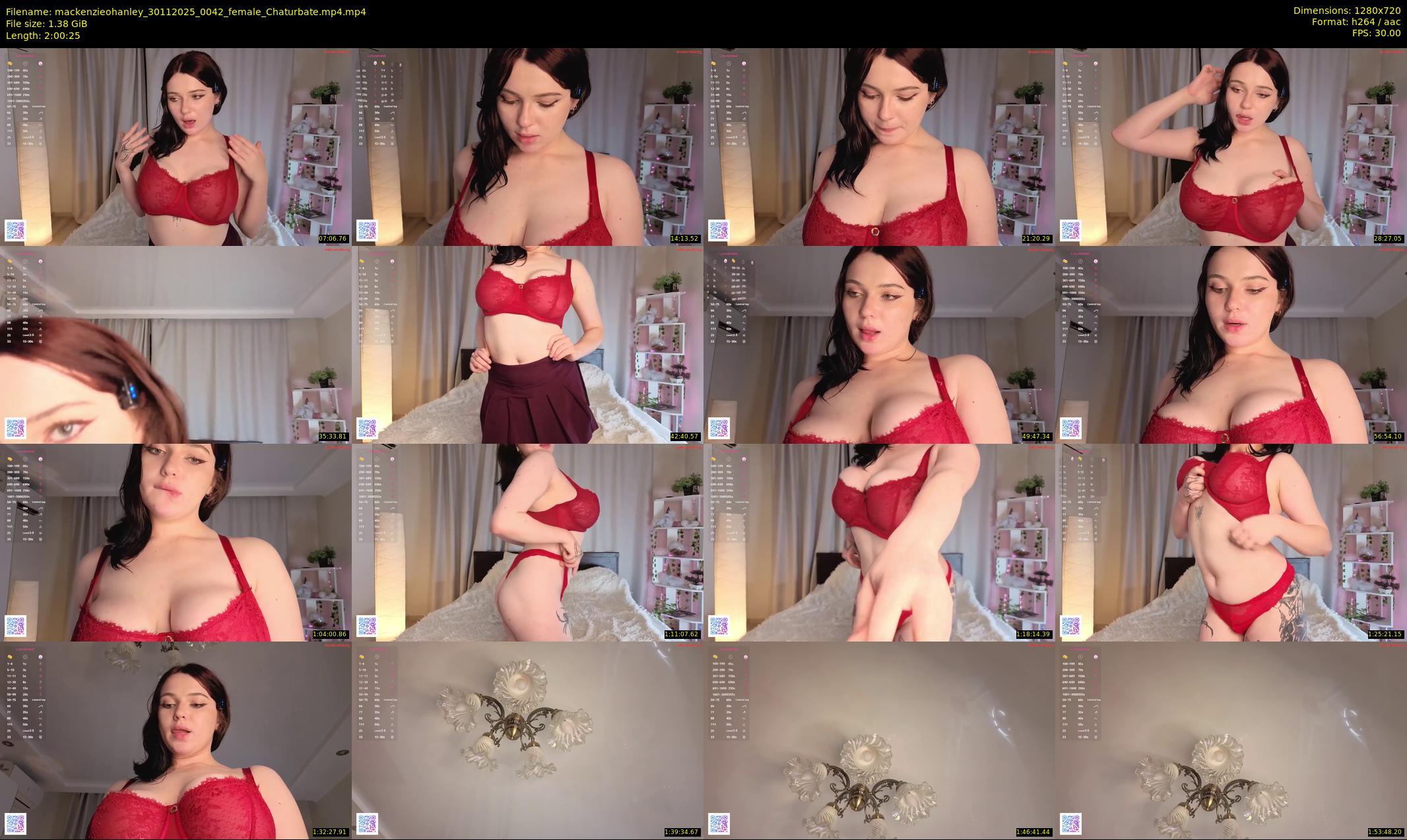 mackenzieohanley — 121 minute Chaturbate female cam show recording, 720p, Nov 30, 2025