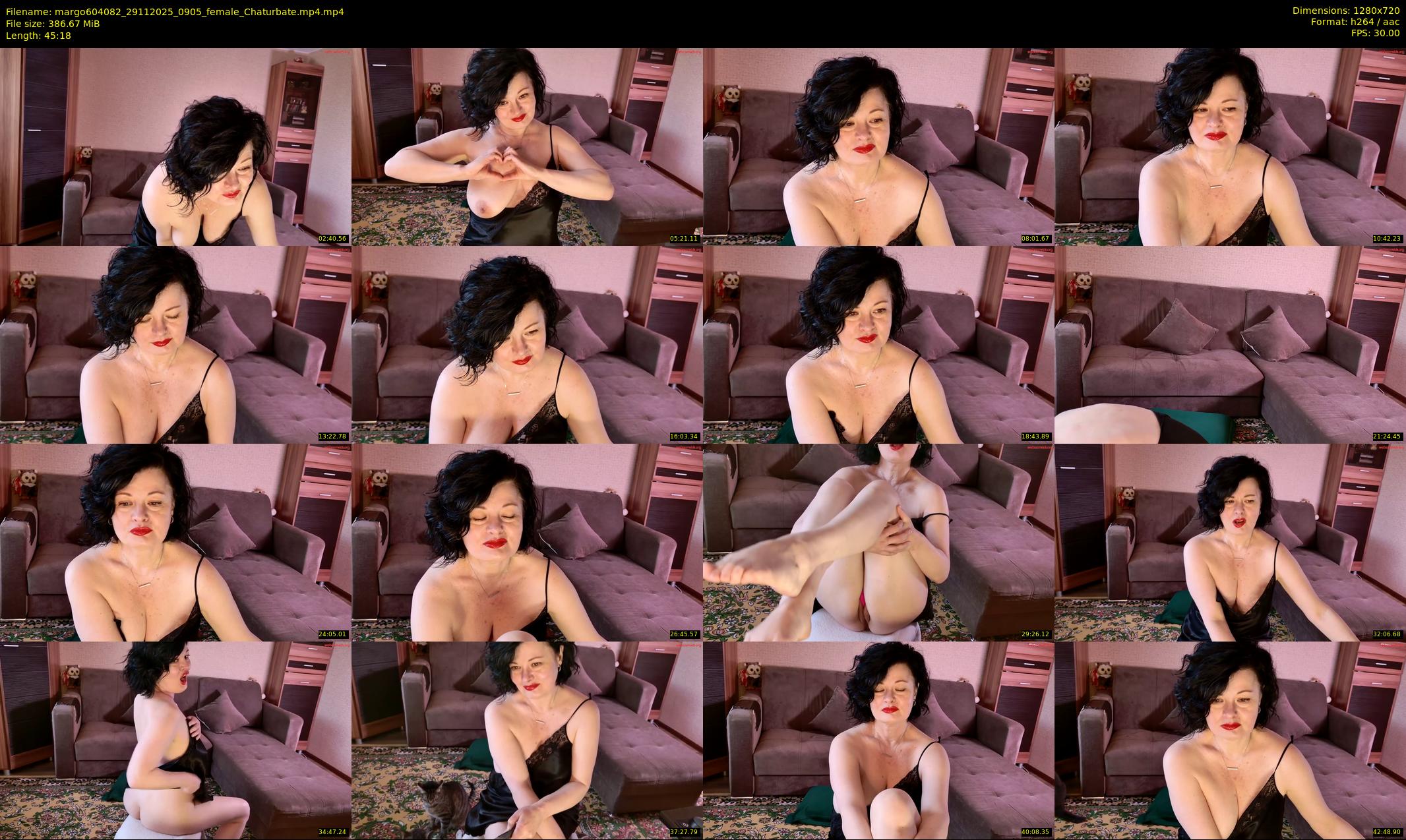 margo604082 — 46 minute Chaturbate female cam show recording, 720p, Nov 29, 2025