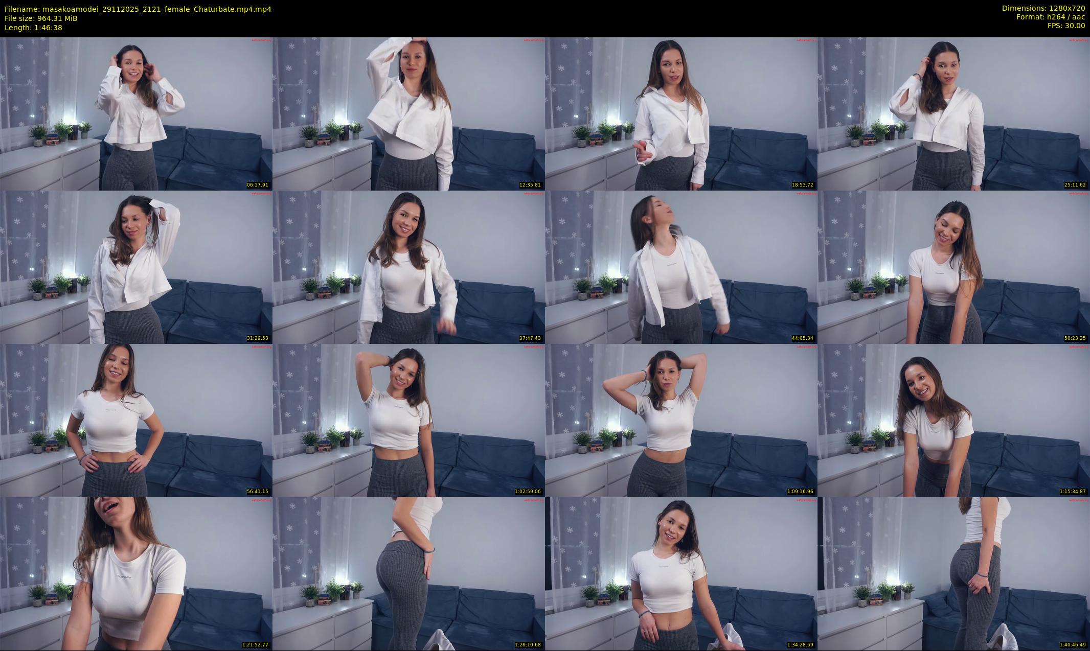 masakoamodei — 107 minute Chaturbate female cam show recording, 720p, Nov 29, 2025