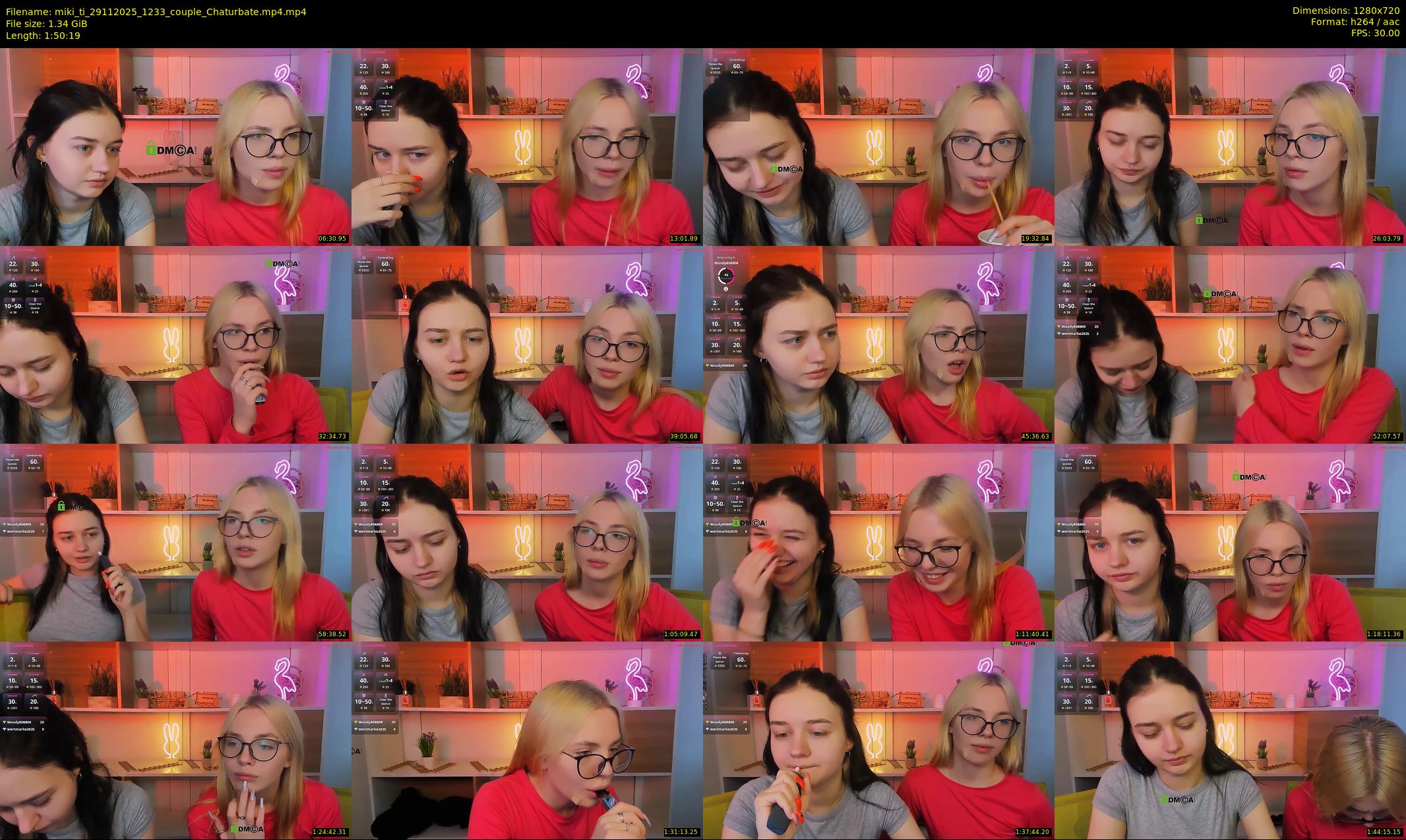 miki_ti — 111 minute Chaturbate female cam show recording, 720p, Nov 29, 2025