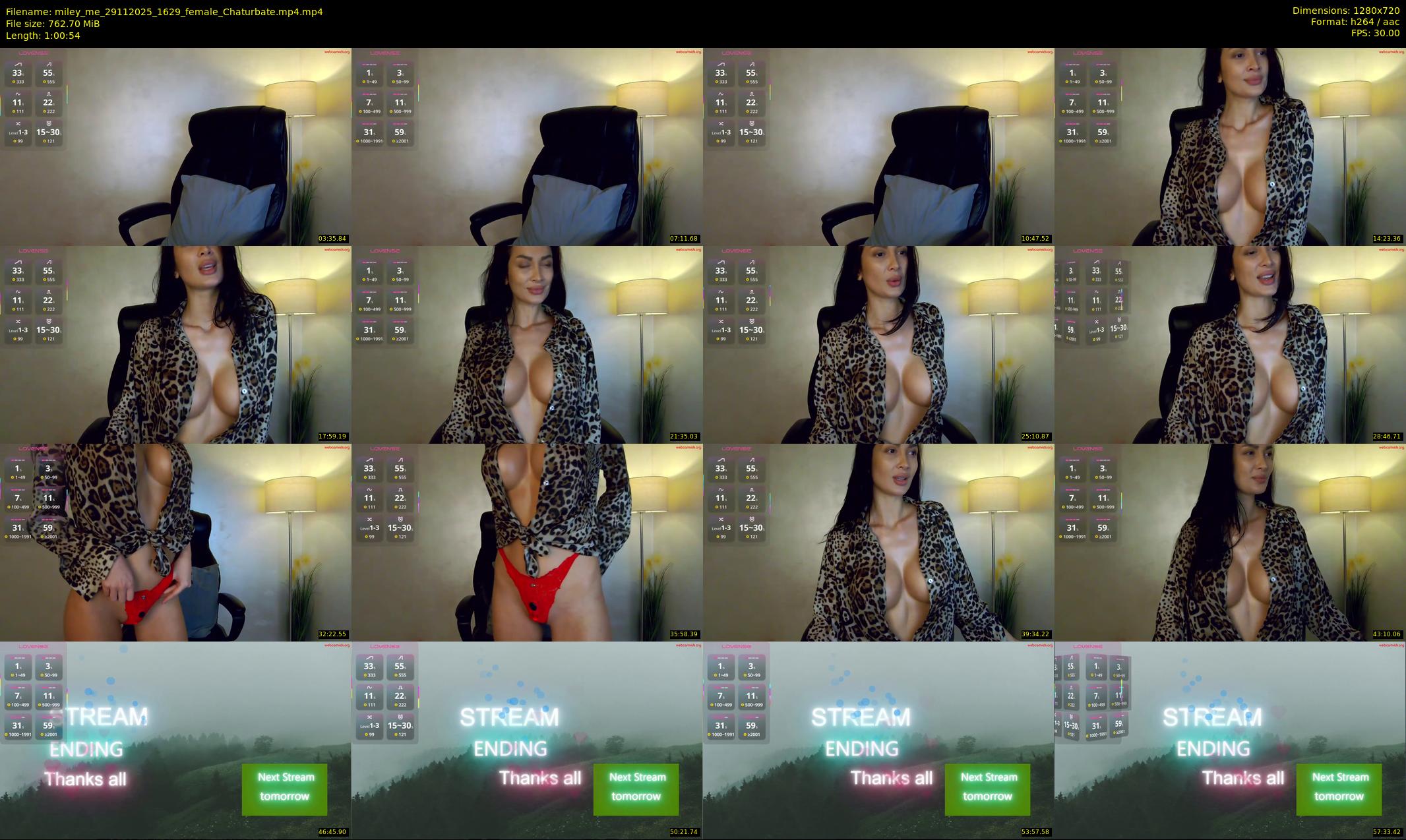miley_me — 61 minute Chaturbate female cam show recording, 720p, Nov 29, 2025