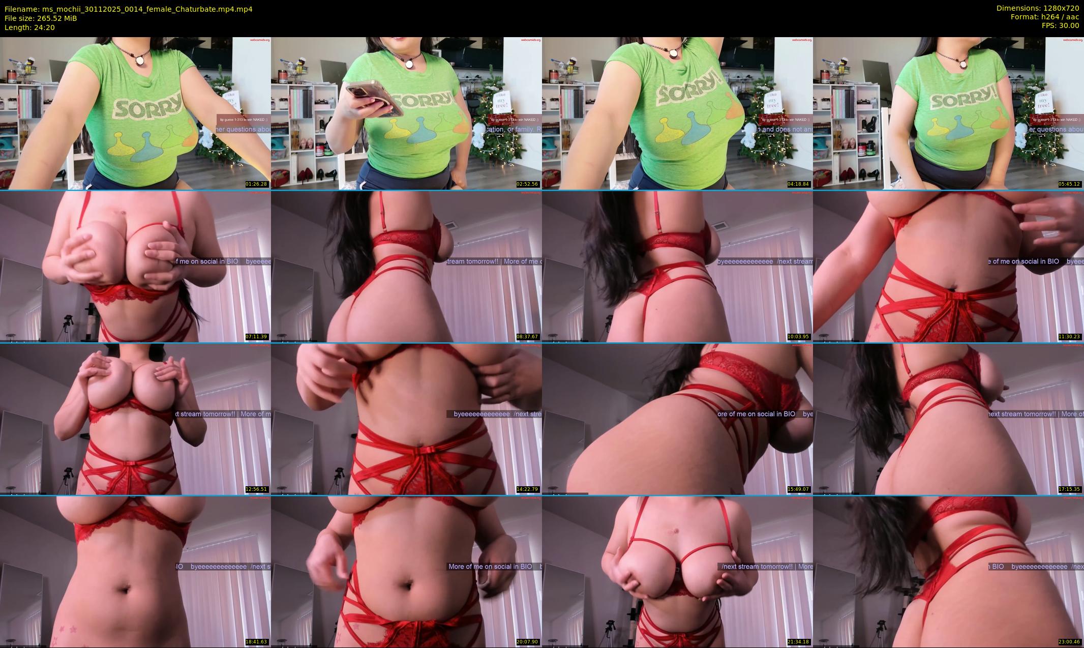 ms_mochii — 25 minute Chaturbate female cam show recording, 720p, Nov 30, 2025