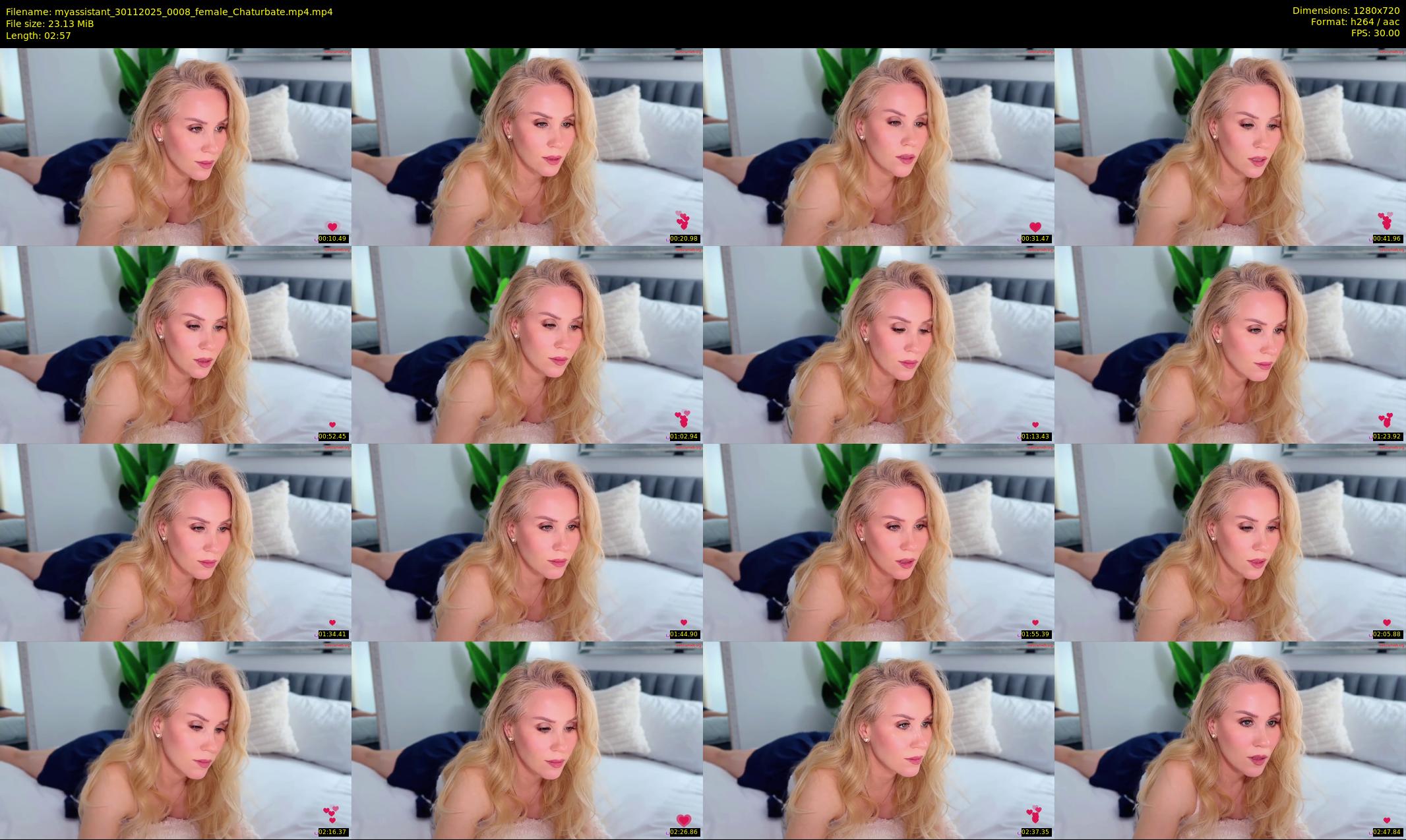 myassistant — 3 minute Chaturbate female cam show recording, 720p, Nov 30, 2025