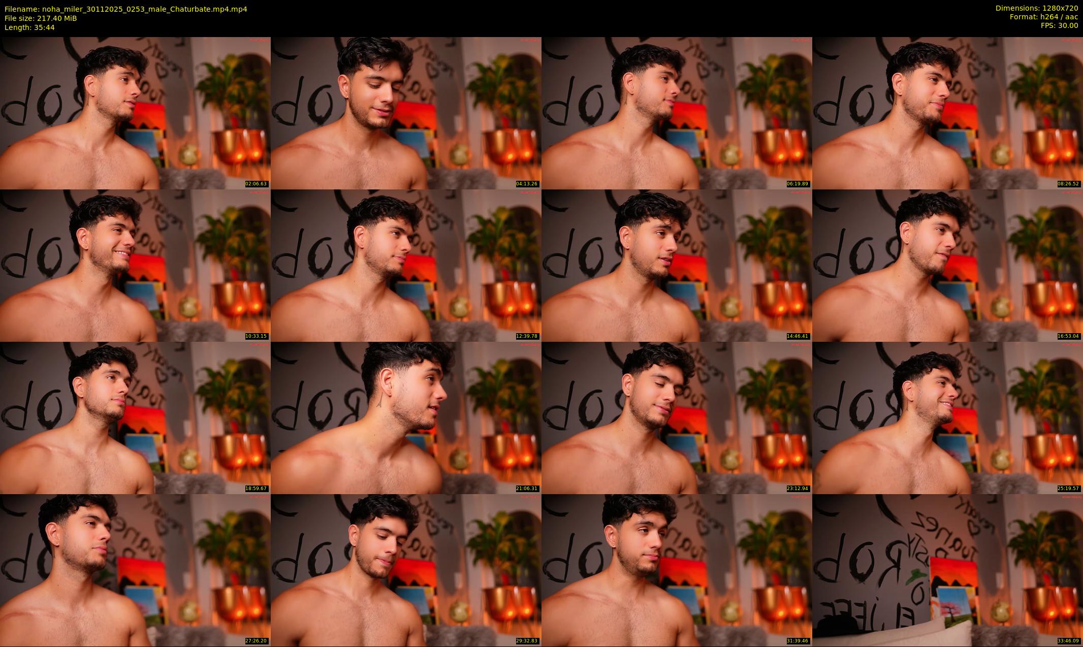 noha_miler — 36 minute Chaturbate male cam show recording, 720p, Nov 30, 2025