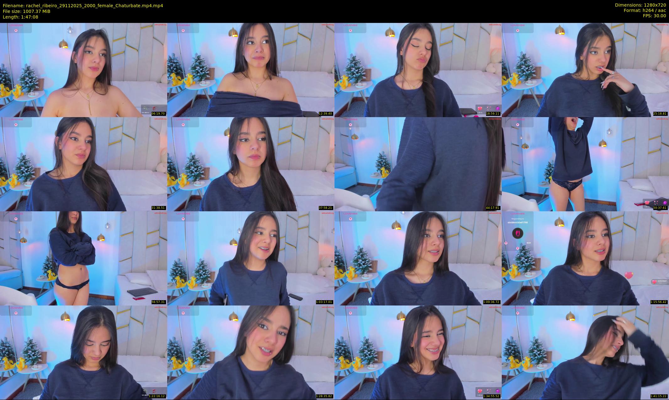rachel_ribeiro — 108 minute Chaturbate female cam show recording, 720p, Nov 29, 2025